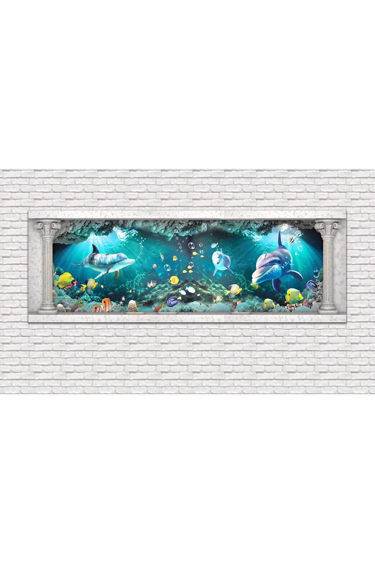 dreamwall Duvarda Akvaryum Deniz,balıklar,akvaryum,desenli Duvar Kağıdı/kumaşı