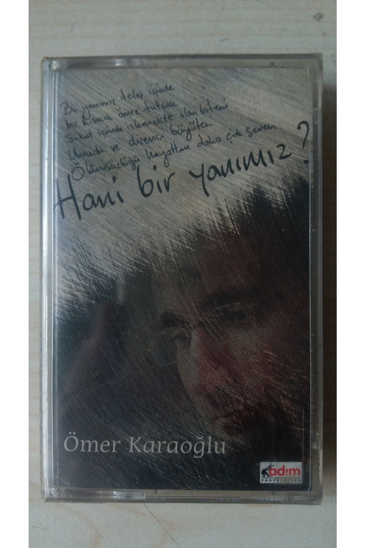 nora Derya Kaset Ve Elektronik Ömer Karaoğlu ''hanı Bir Yanımız ''kaseti.