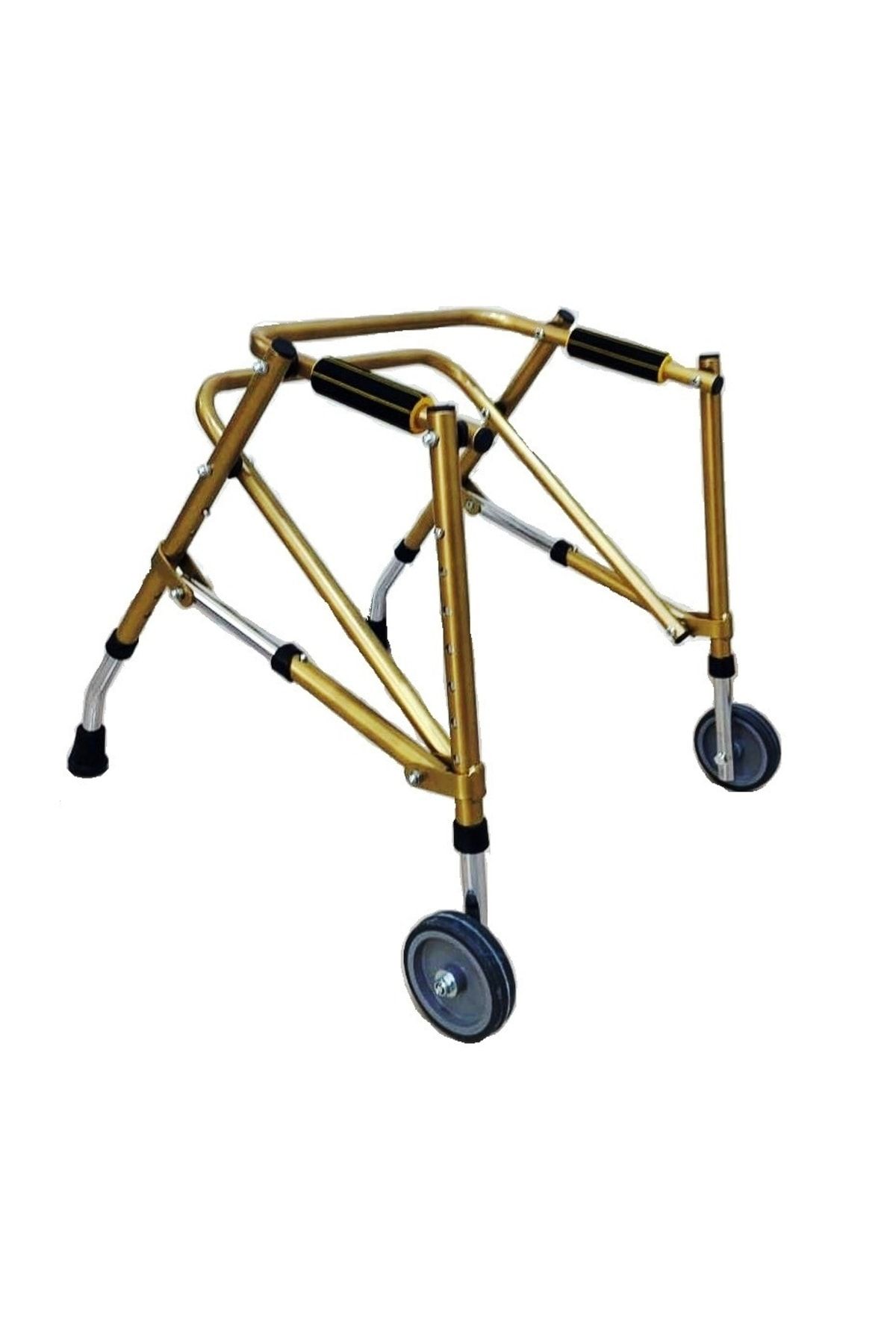 Genel Markalar Çocuk Iki Tekerlekli Ters Walker - Yürüteç Küçük Beden ( 50 - 65 Cm) Katlanabilir, Boy Ayarlı