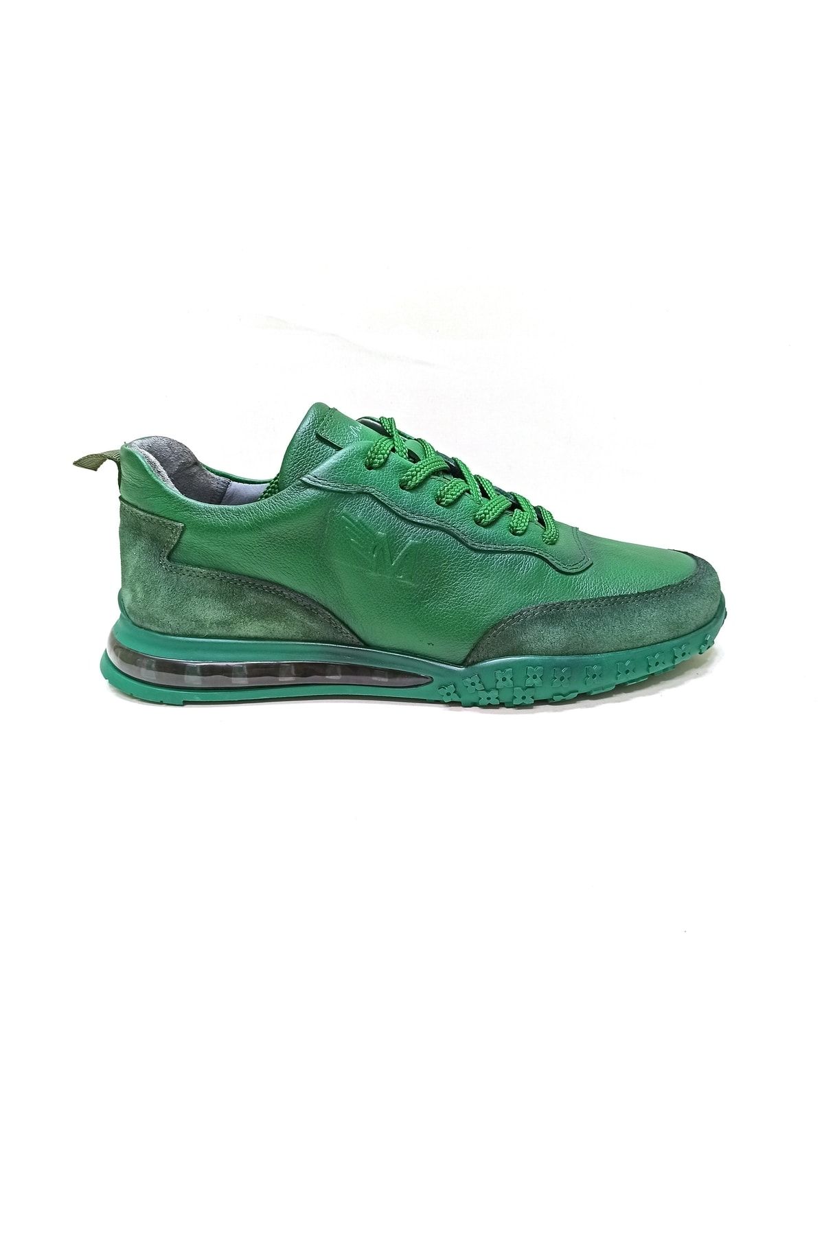MARCOMEN Haki Yeşil Deri Erkek Sneaker Ayakkabı