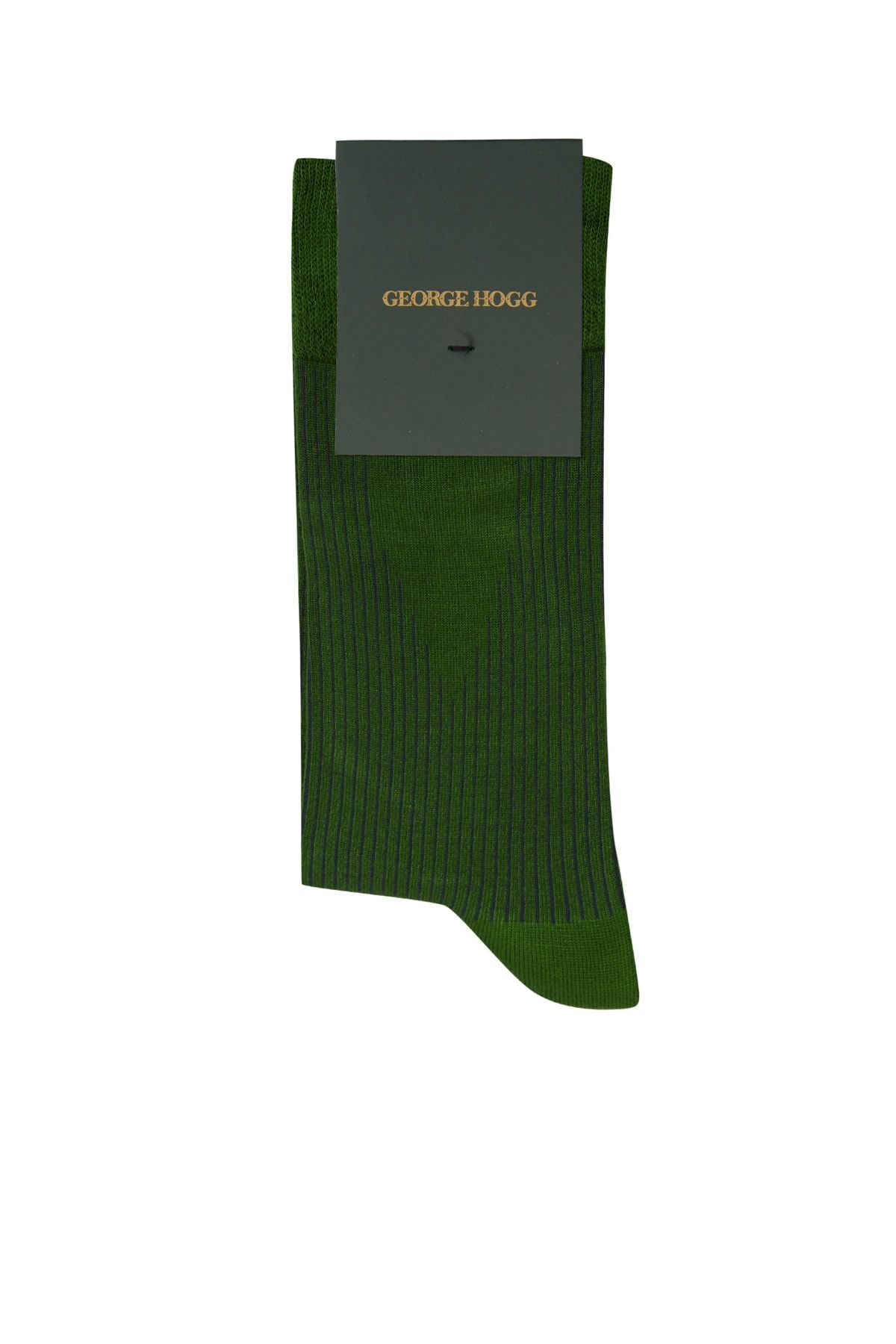 George Hogg Yeşil Lacivert Erkek Bambu Çorap