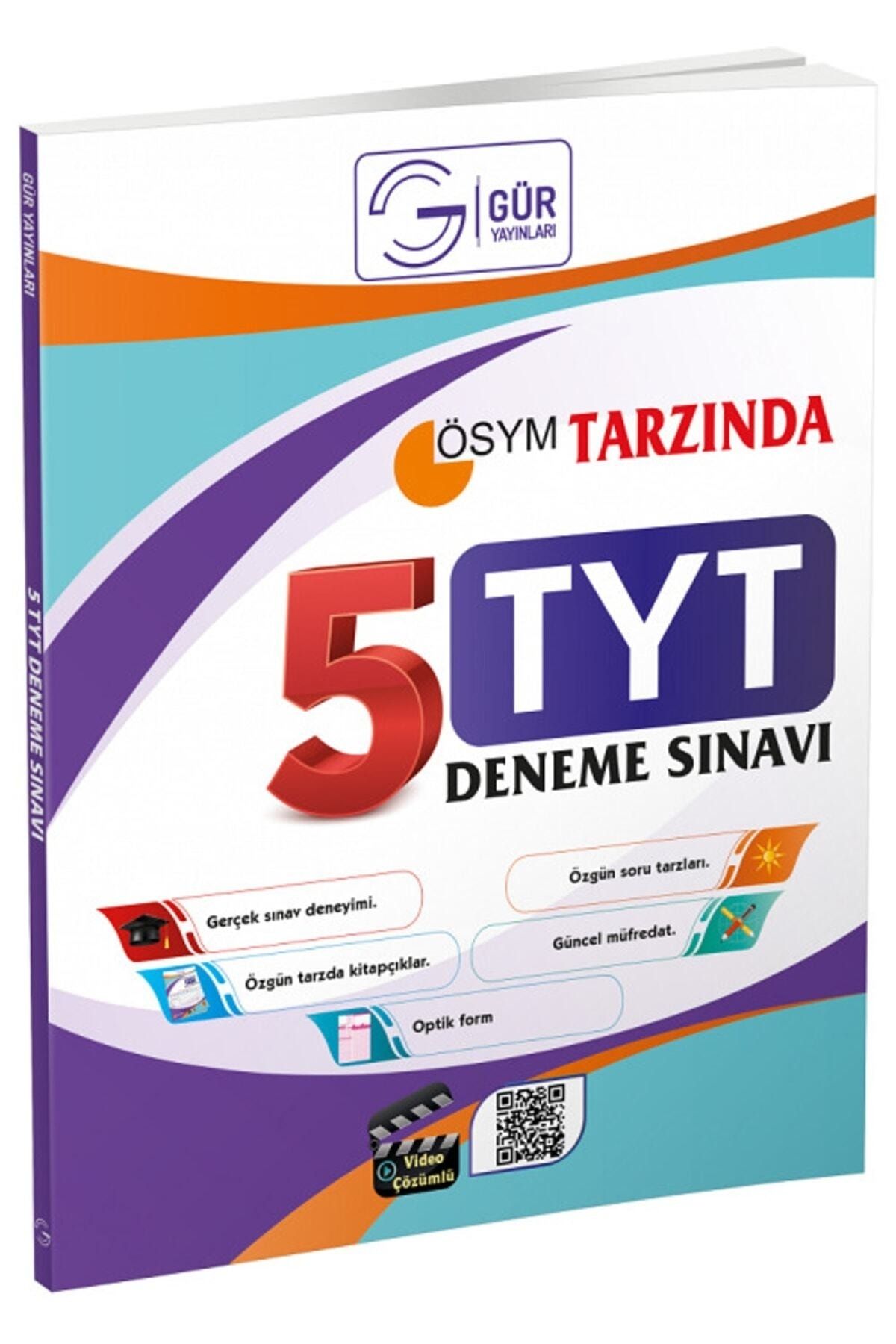 Gür Yayınları Gür Yks Tyt Tüm Dersler 5 Deneme