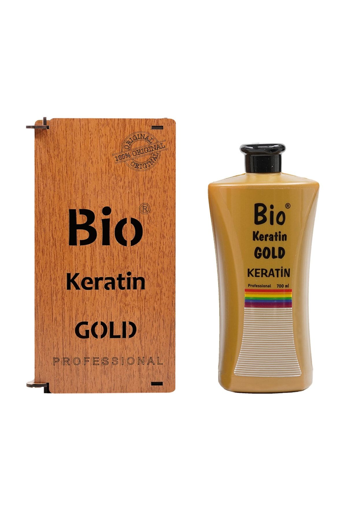 Bio Keratin Gold Gold Özel Brezilya Fönü Keratini 700 ml 8690490106638
