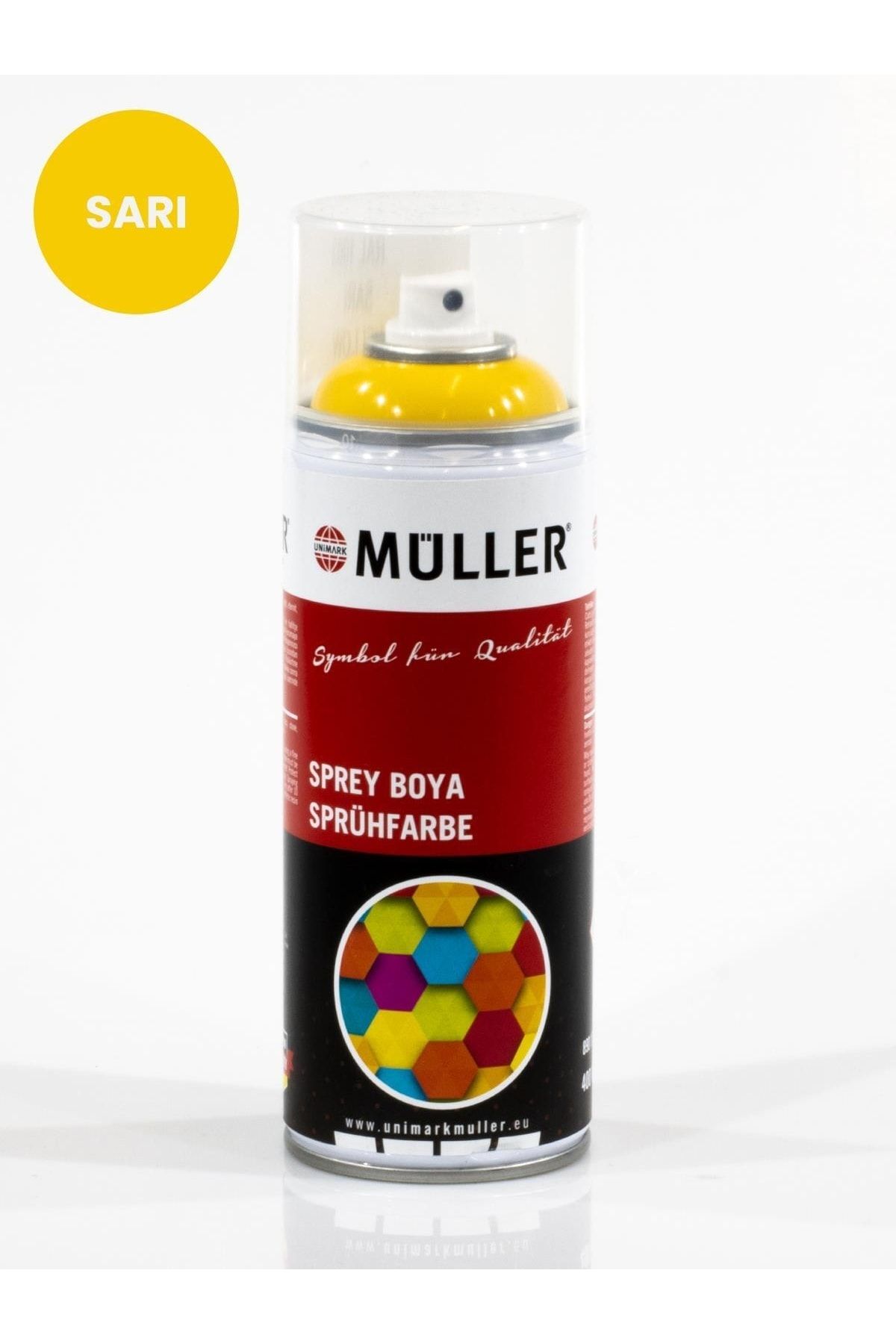 Müller Sprey Boya Ral-1003 Sinyal Sarı 400 Ml
