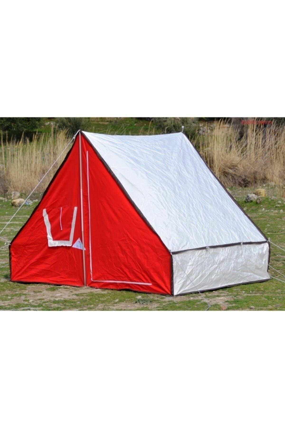 TUNÇ KAMP ÇADIRI Izci Kamp Çadırı ( 2-4 Kişilik) Kırmızı