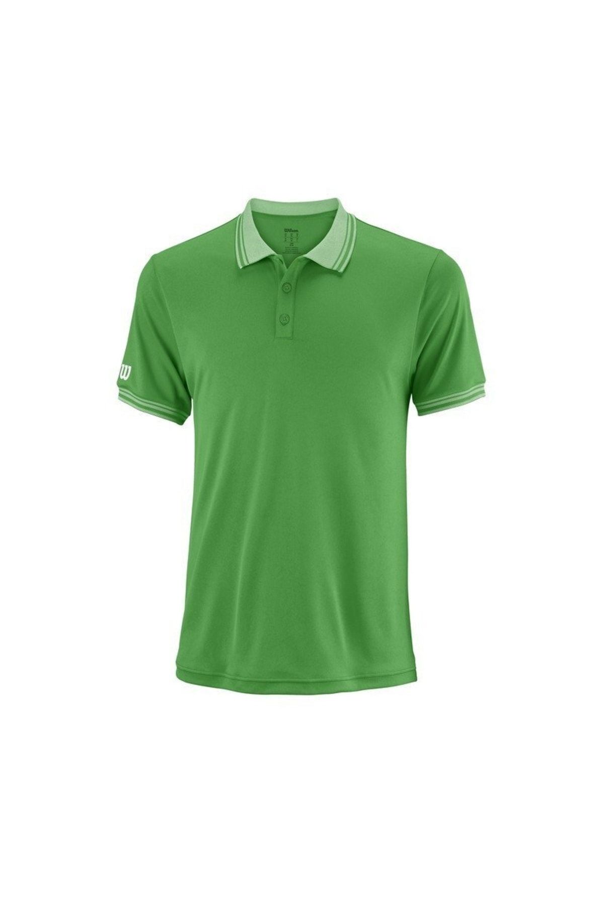 Wilson Polo Team Yeşil Erkek Tenis T-shirt Wra765403