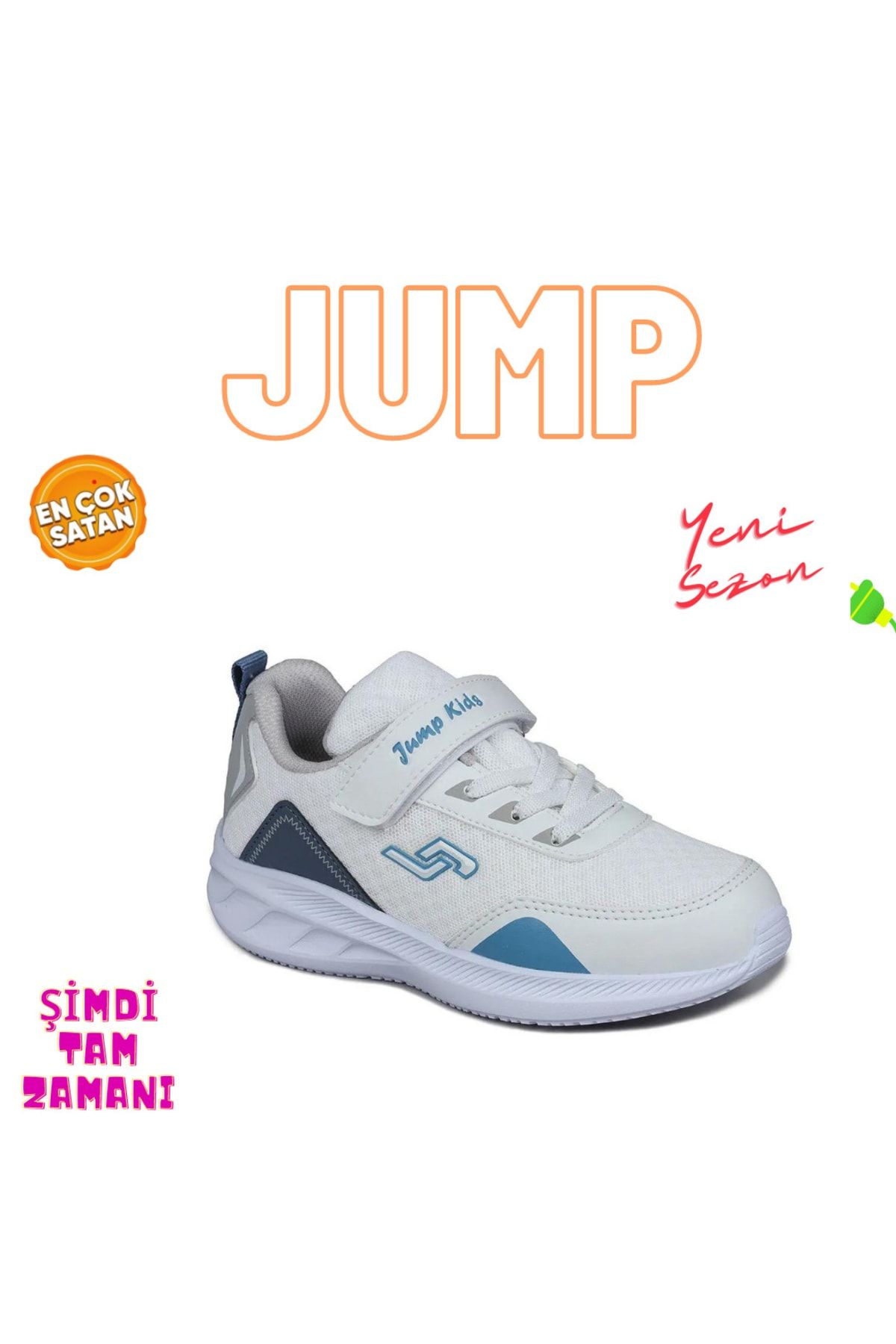 Jump 28110 Çocuk Yazlık Sneaker Günlük Rahat Spor Ayakkabı Yeni Sezon