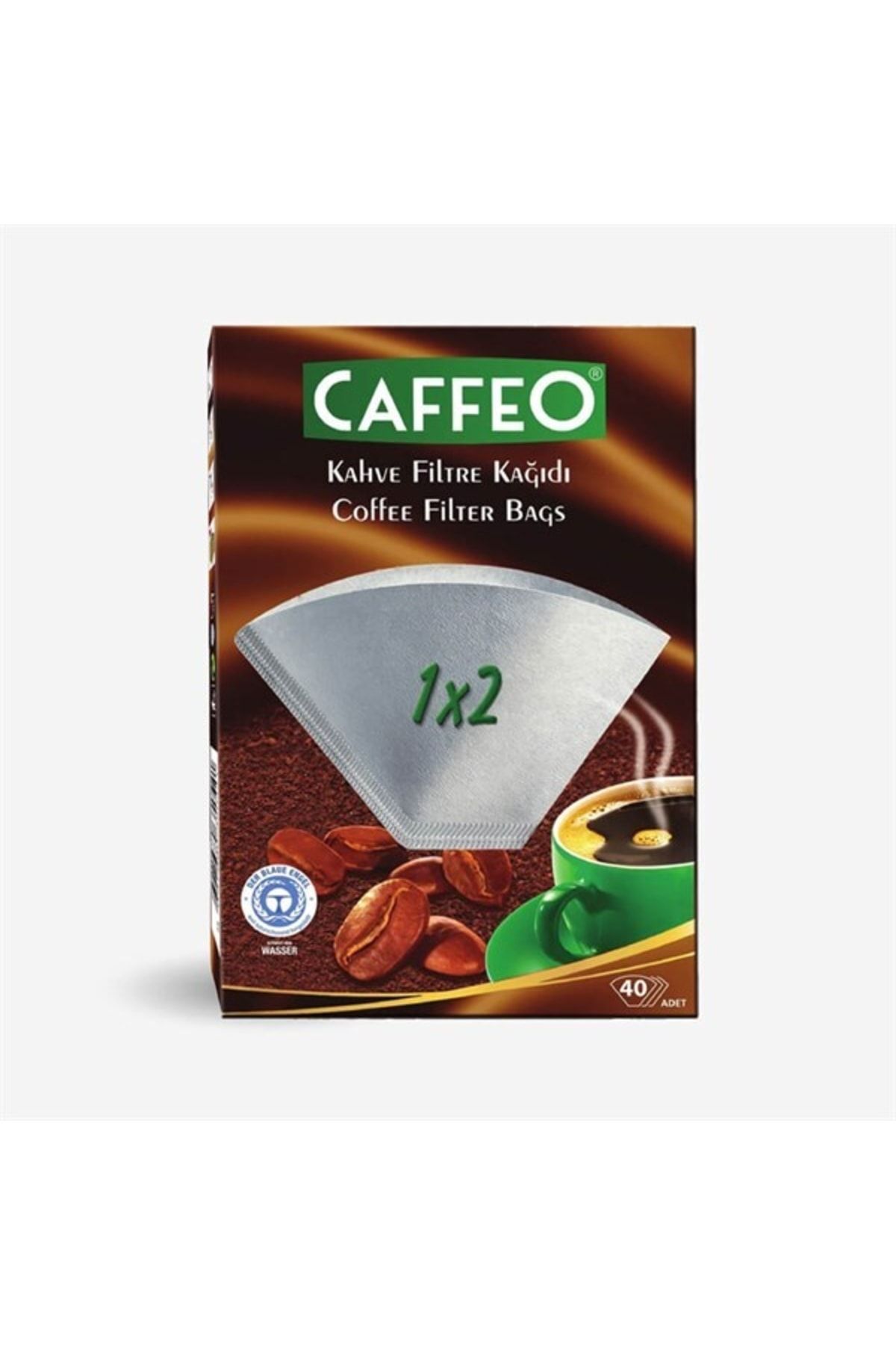 Caffeo Filtre Kahve Kağıdı 1x2 40 Lı