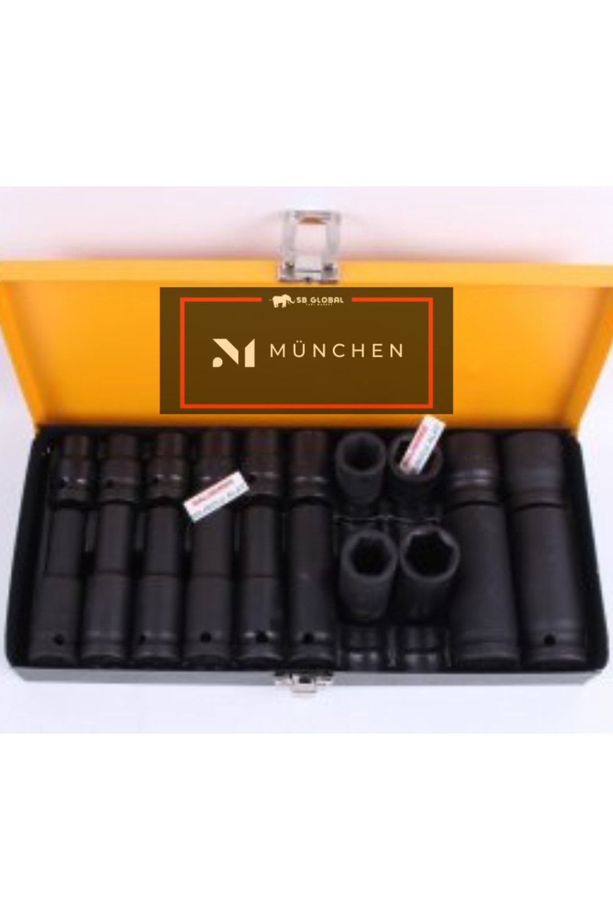 münchen 1/2 Uzun Kısa Siyah Lokma Set
