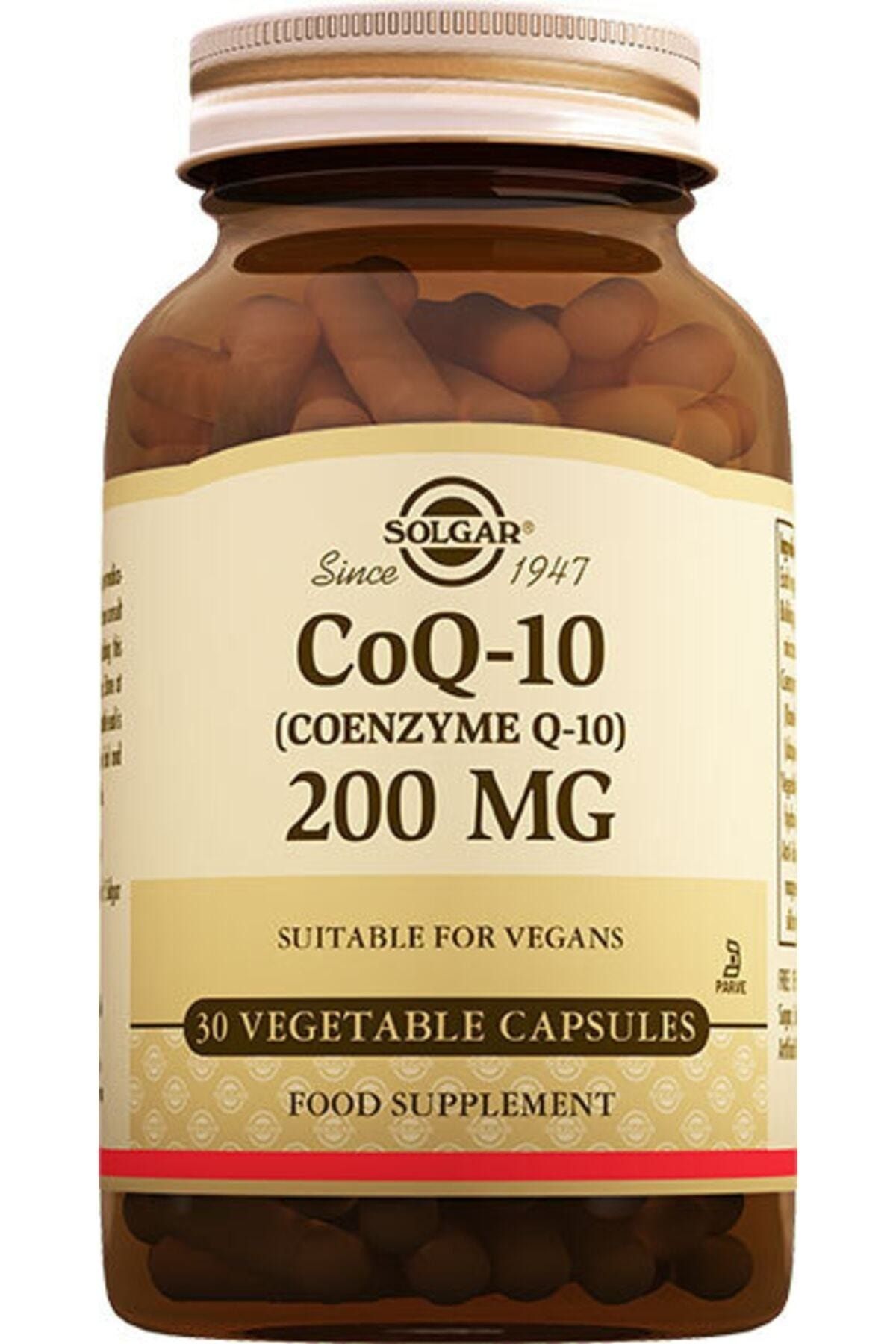 Solgar Coenzyme Q 10 200 Mg 30 Kapsül Coenzim Coq 10 Skt: 10-2024
