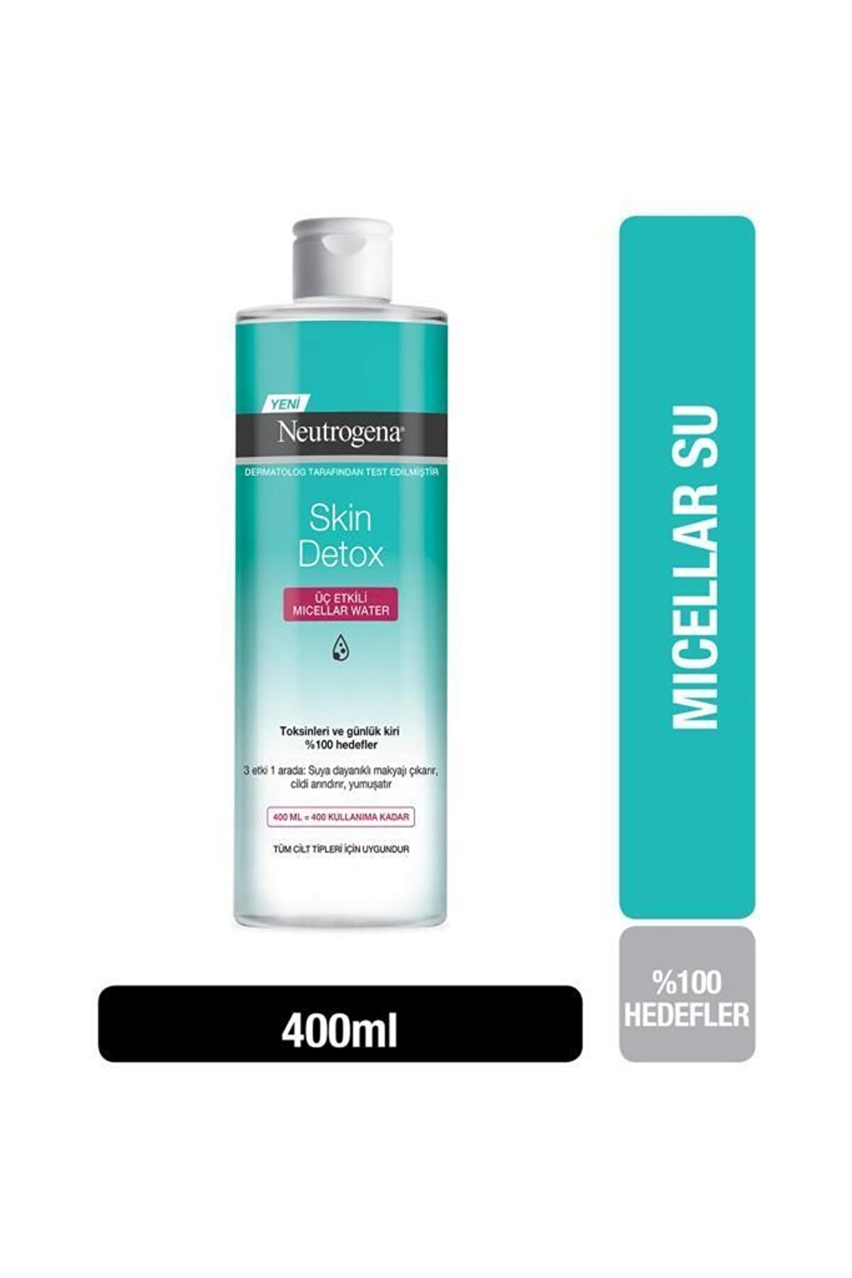 Neutrogena Skin Detox Micellar Water 400 Ml