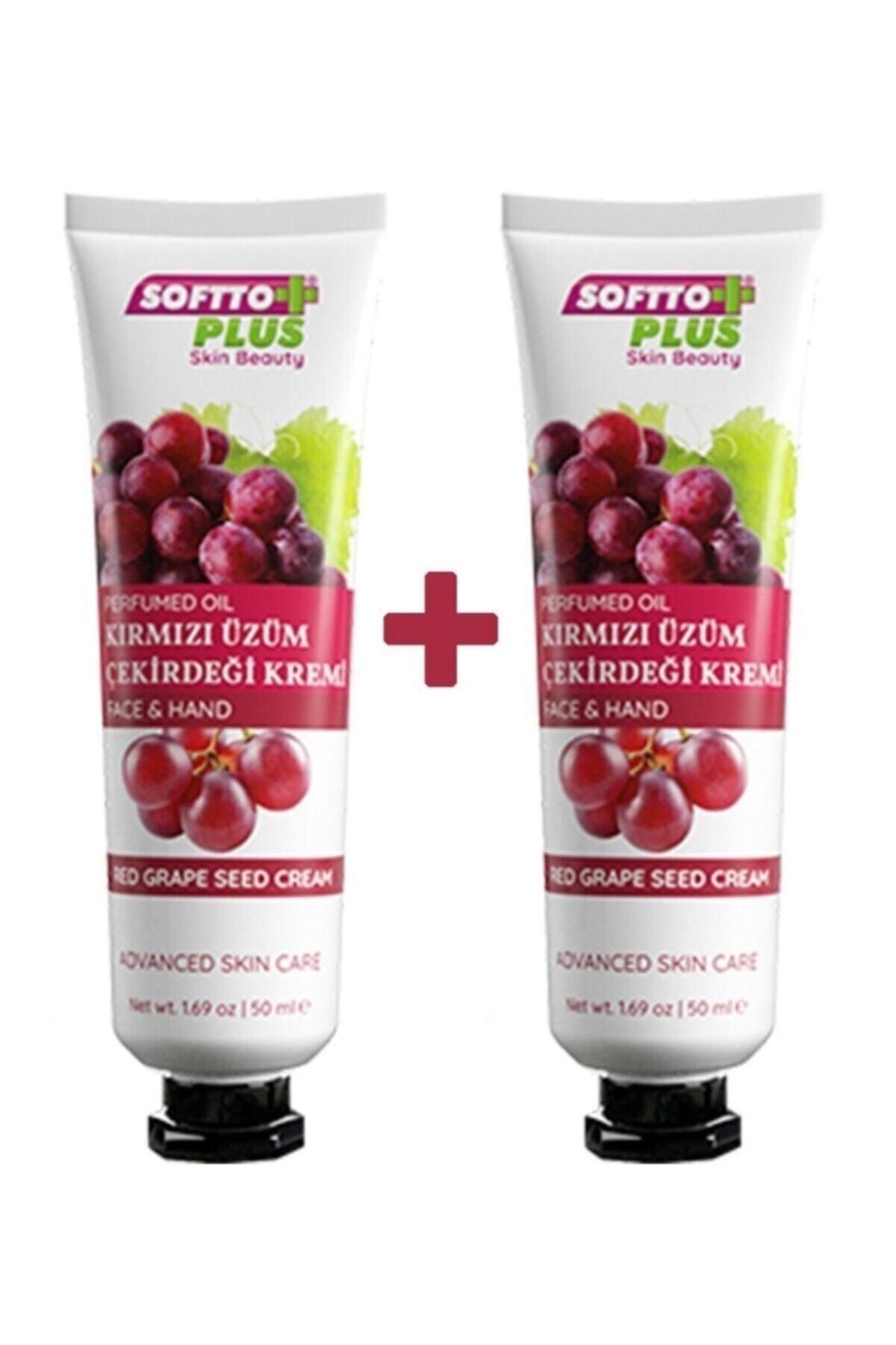 Softto Plus Special Formula Mıracle Kırmızı Üzüm Çekirdeği Yağı El Yüz Kremi 50+50 Ml-