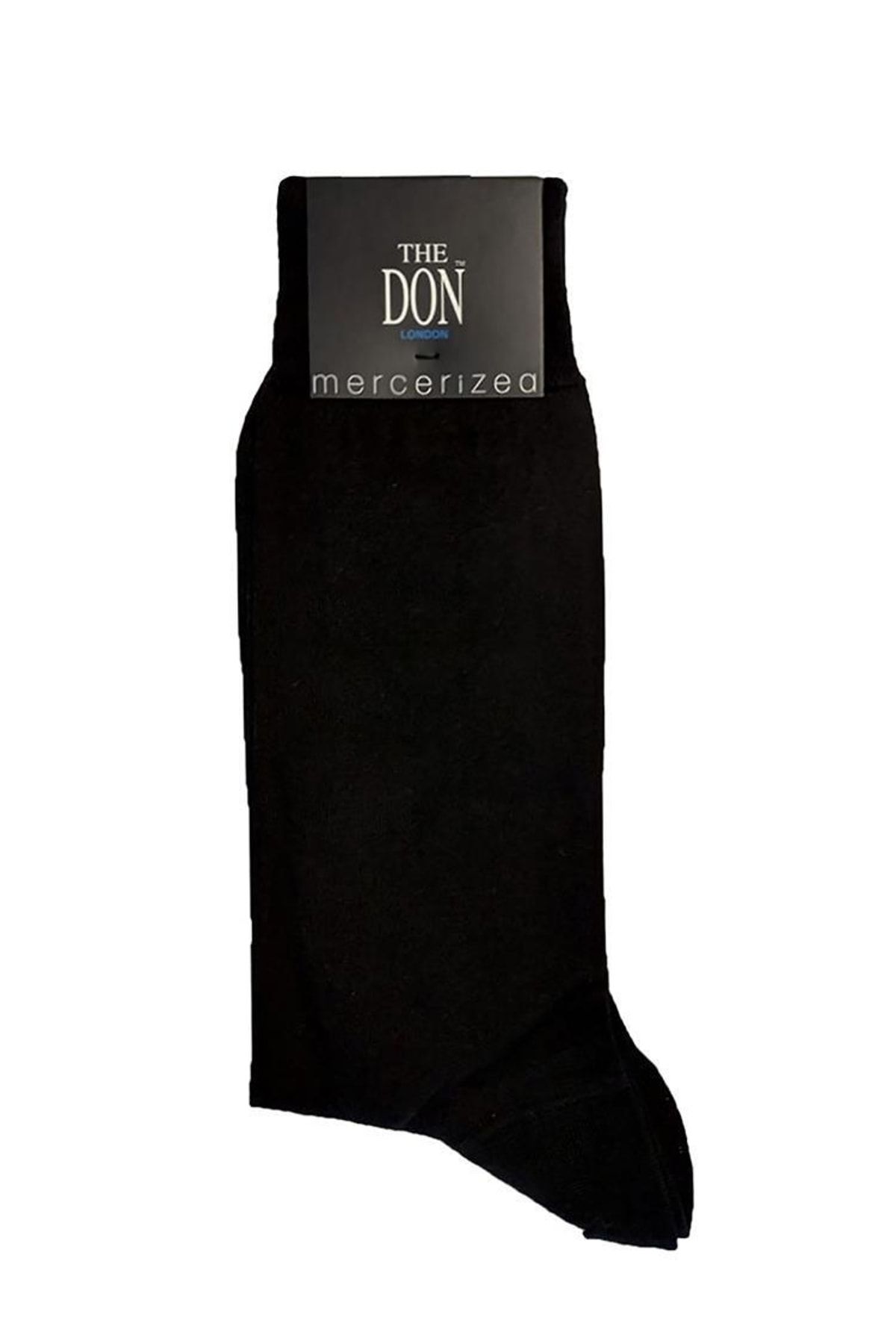 TheDon The Don London Merserize Erkek Çorap Siyah