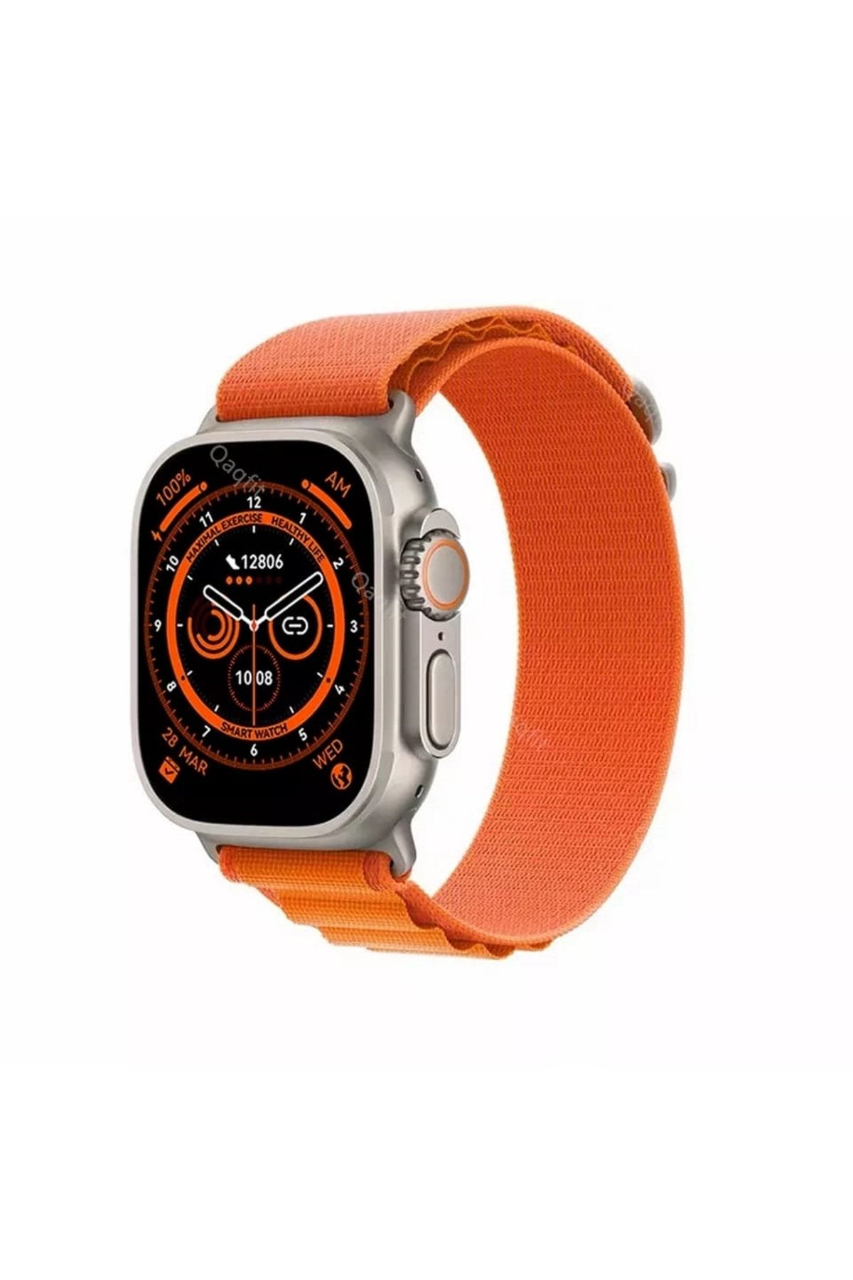 Mmctech Kktcih K8 Ultra Max Smart Watch %100 Su Geçirmez Havuz Ve Tatlı Sularda Tam Ekran Nfc Akıllı Saat