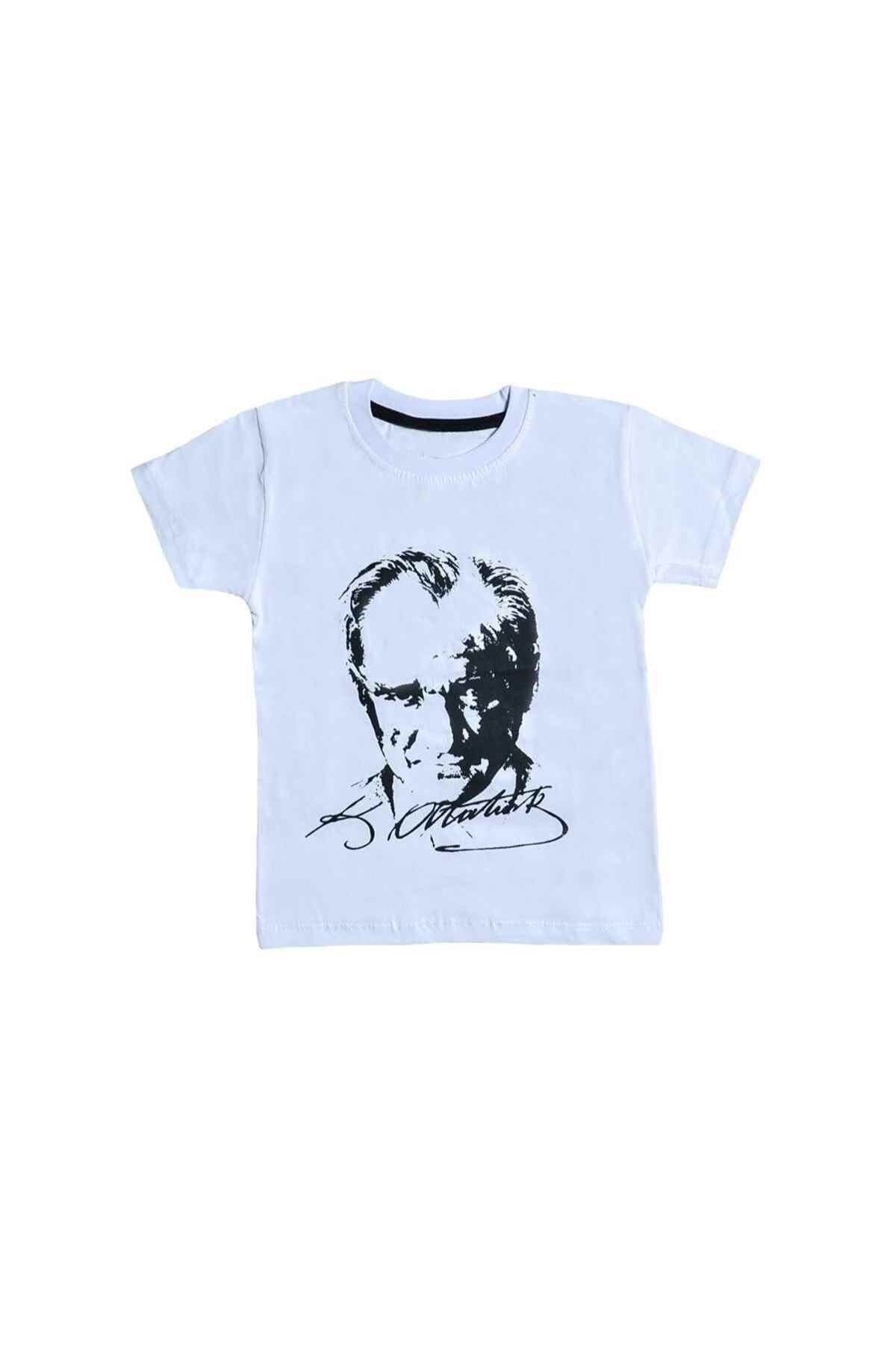 Lollico Unisex Çocuk Atatürk Baskılı Tişört 4804