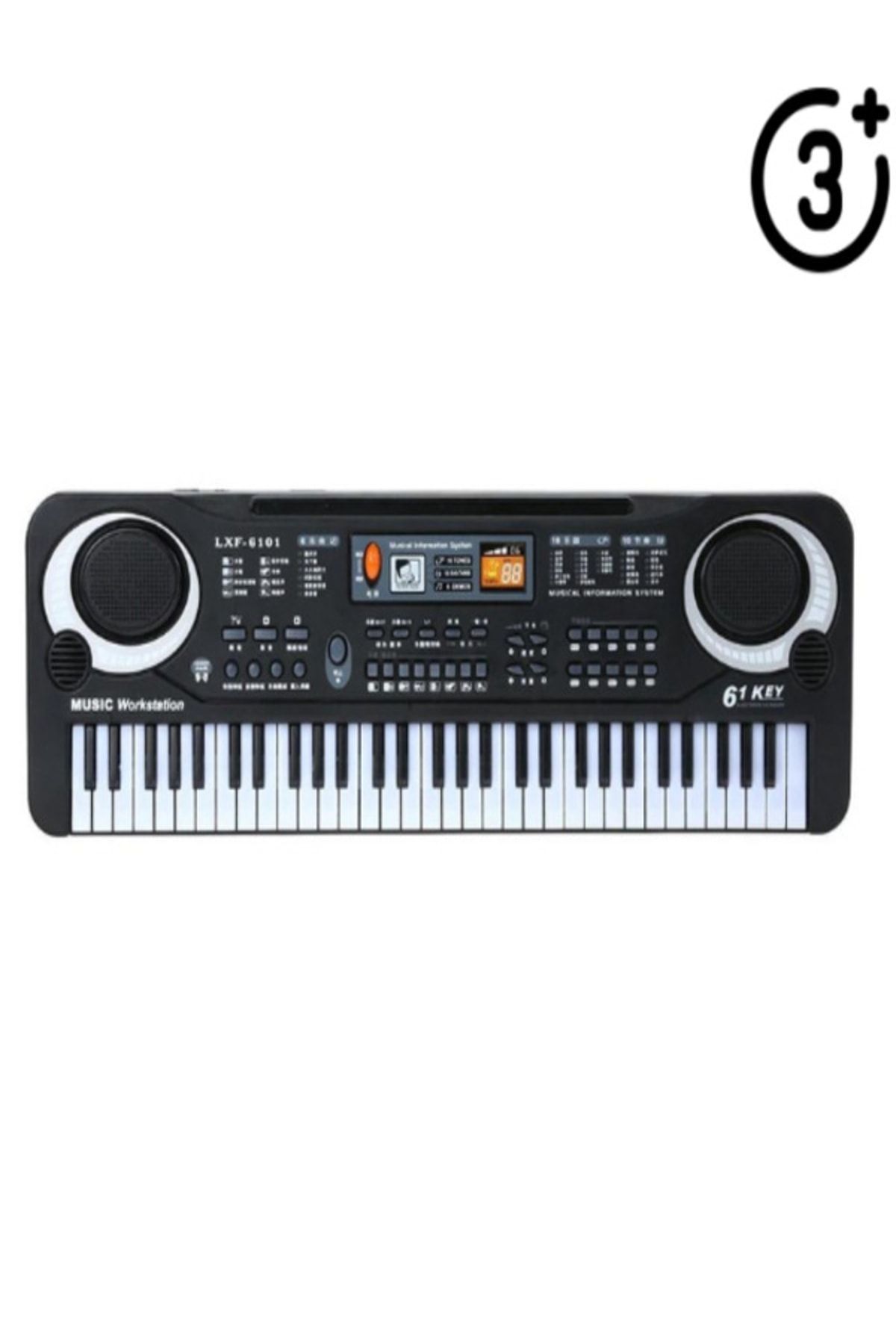 DailyTech 61 Tuşlu Org Electronic Keyboard Klavye Pilli Mikrofonlu Karaoke