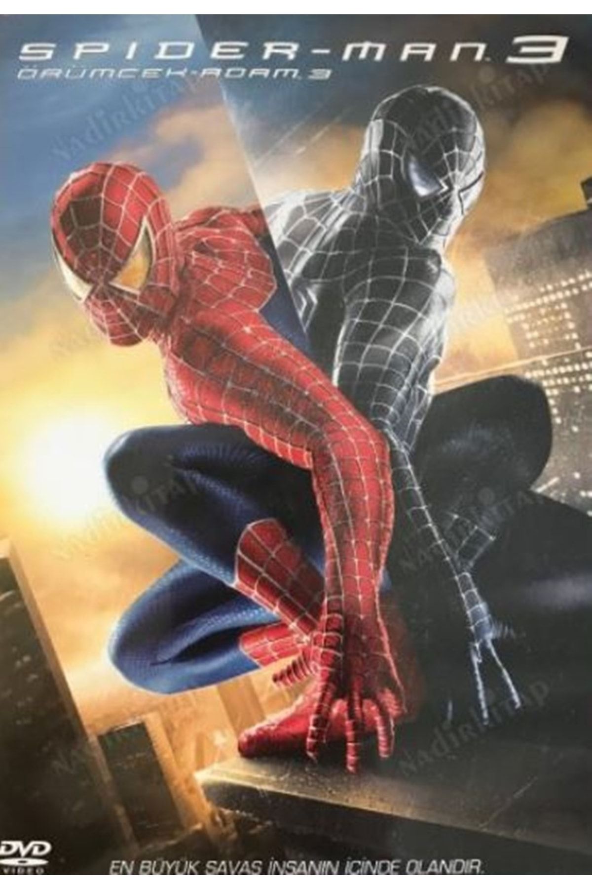 Bir Film Spider Man 3 ( Örümcek Adam 3 ) Dvd Türkçe Dublaj + Altyazı