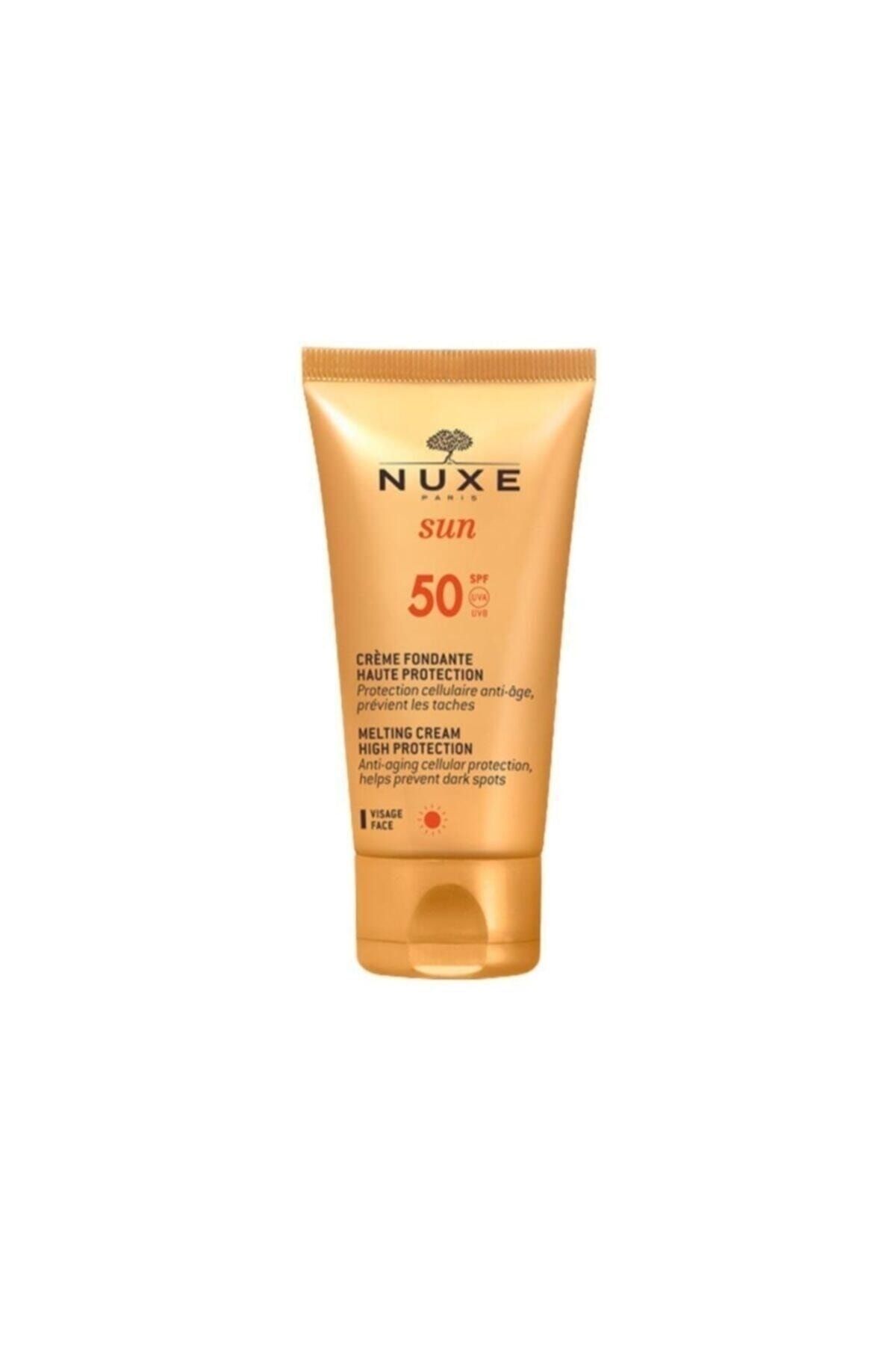 Nuxe Sun - Creme Fondante Visage Haute Protection Spf50 50 ml - Güneş Koruyucu Yüz Kremi