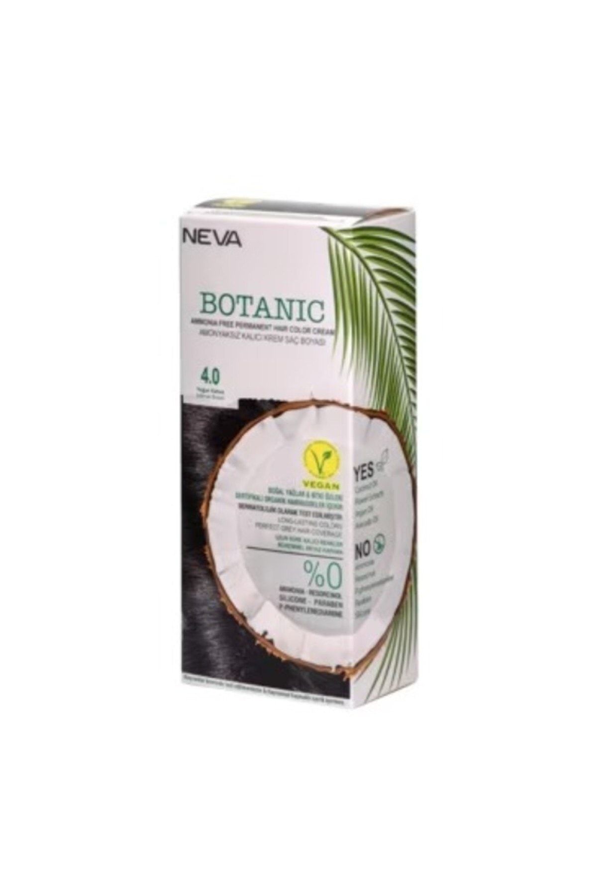 Botanic Saç Boyası No: 4.0 Yoğun Kahve