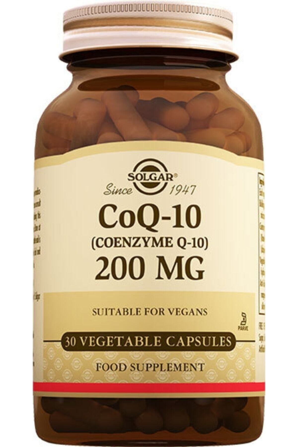 Solgar Koenzim Q10 (coq 10) 200 Mg 30 Kapsul Coenzyme