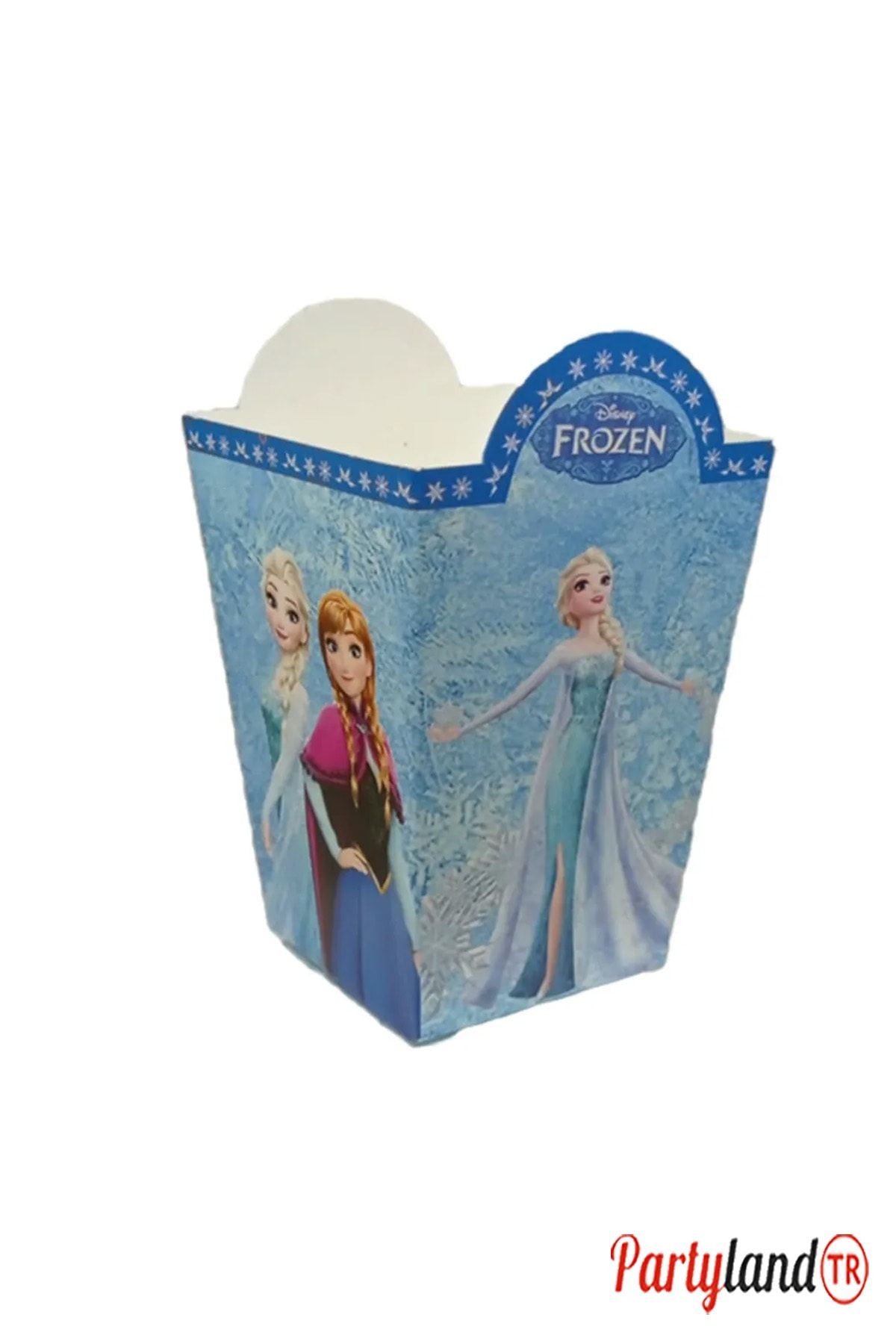 PartylandTR 8 Adet Frozen Karlar Ülkesi Elsa-anna Lux Mısır Kutusu
