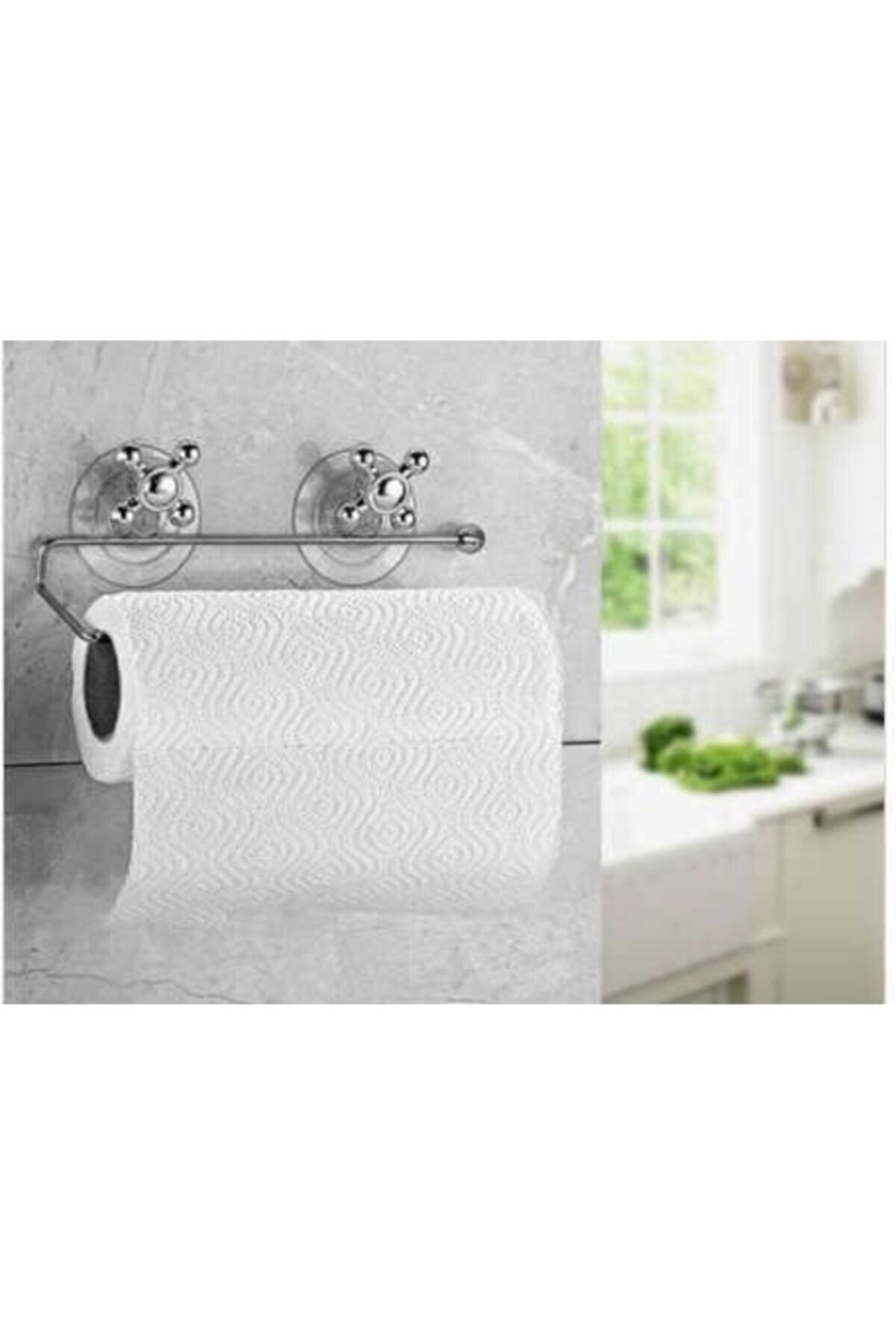 Hitfoni Havluluk Tutucu Vakumlu Banyo Tuvalet Duvar Kağıt Havlu Askısı