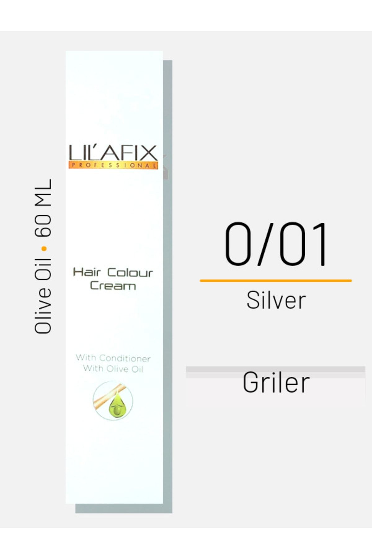 Lilafix Saç Boyası No 0/01 Silver 60ml