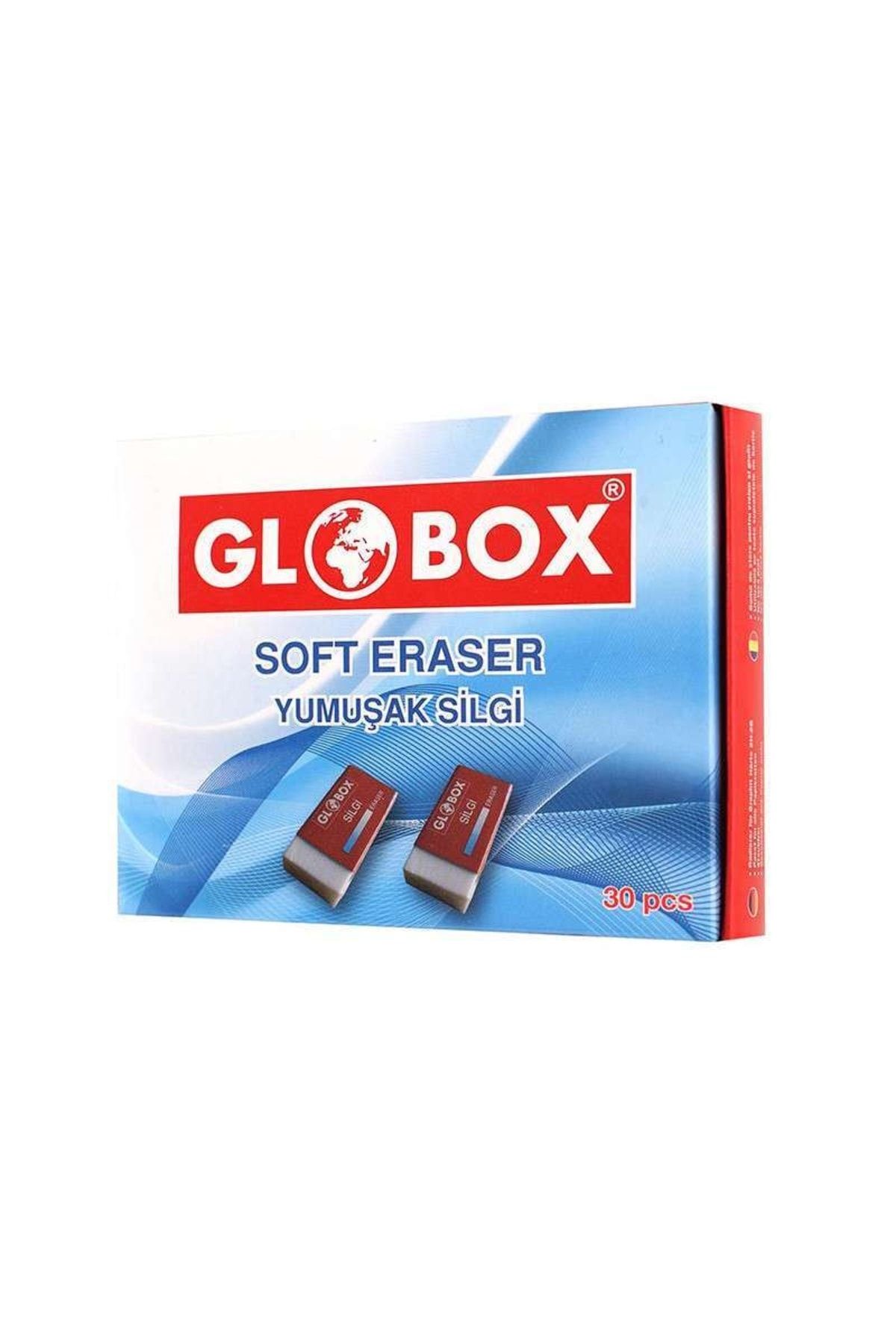 Globox 30 Adet Silgi Soft Silgi Yumuşak