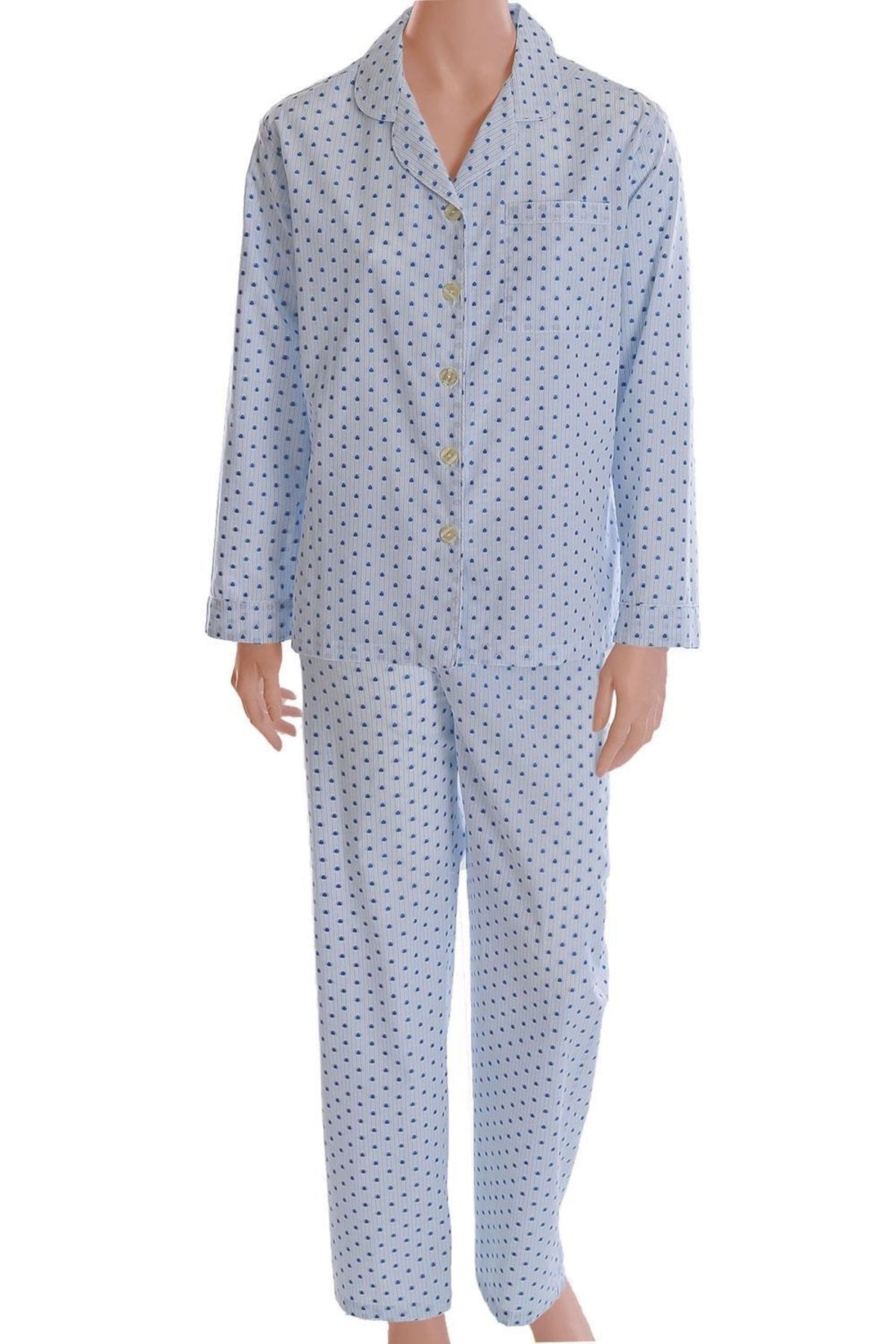 TheDon The Don Poplin Kadın Pijama Takımı Desen 33