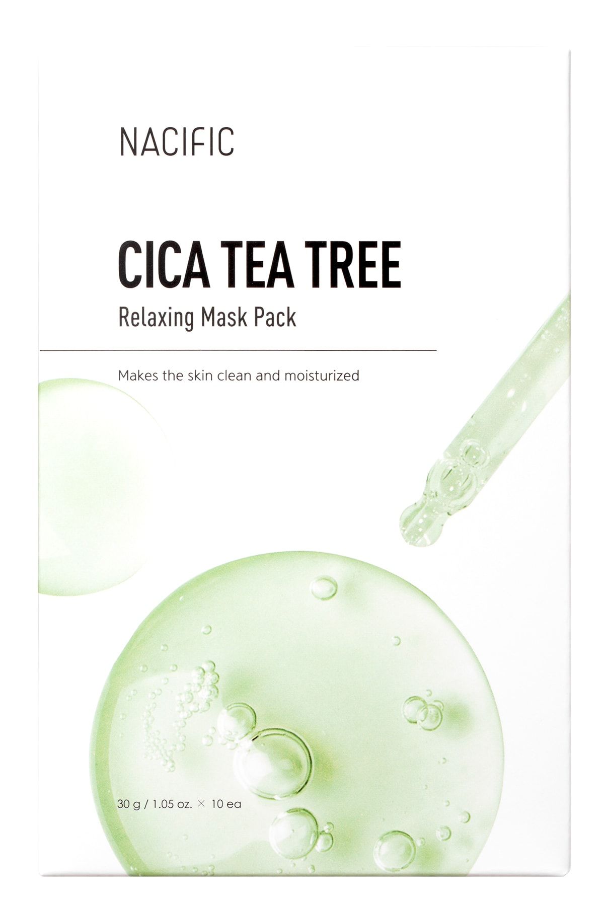 Nacific Cica Tea Tree Relaxing Mask - Sakinleştirici Cilt Maskesi