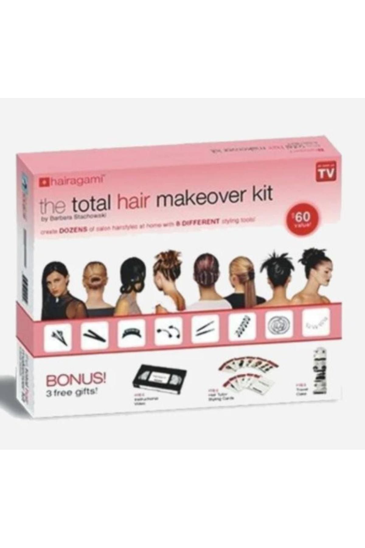 Neptüns Saç Tokası Seti Total Hair Makeover Kit (2 Adet)