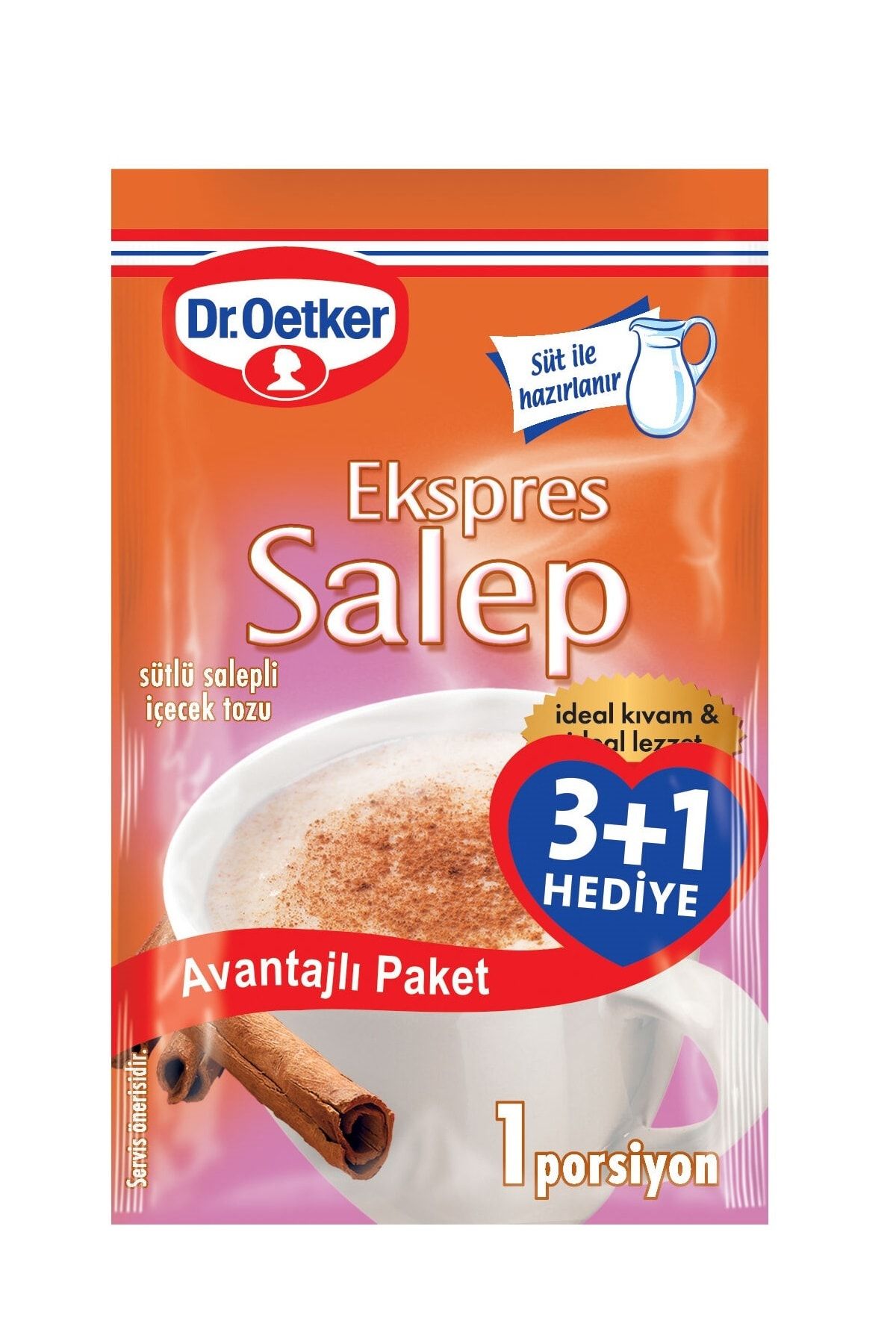 Dr. Oetker Salep Ekspres 20 gr 3+1 Avantajlı Paket