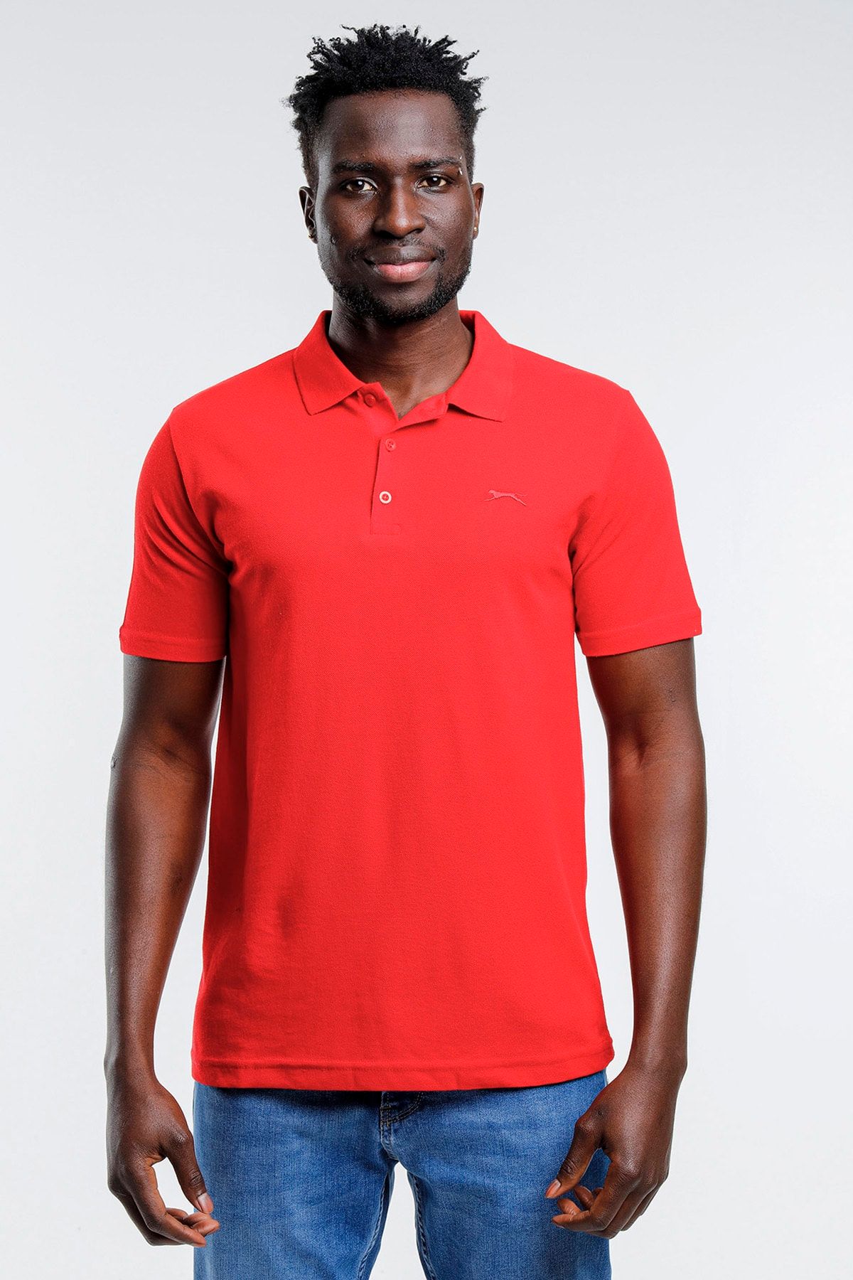Slazenger Erkek Kırmızı T-shirt  St11te130