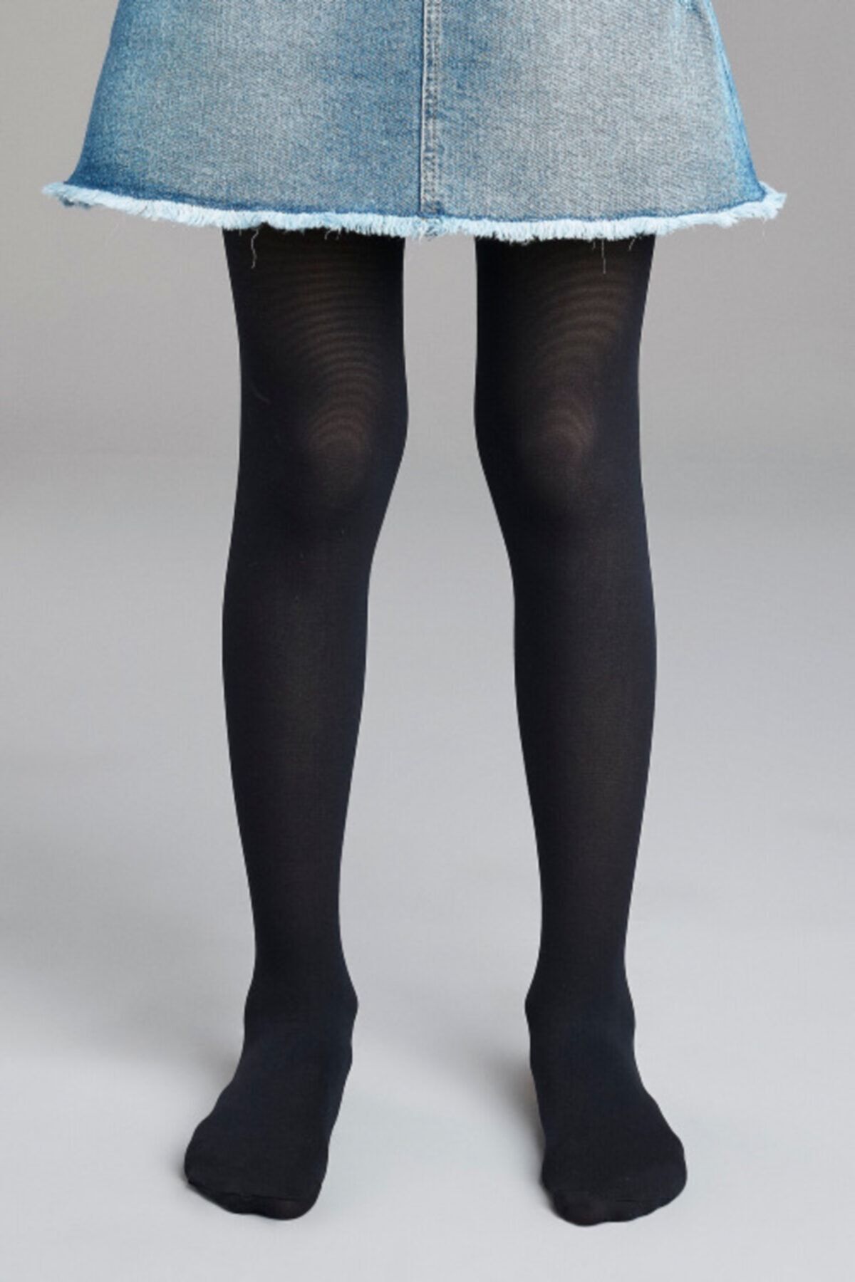Penti Kız Çocuk Micro 40 Lacivert Kilotlu Çorap
