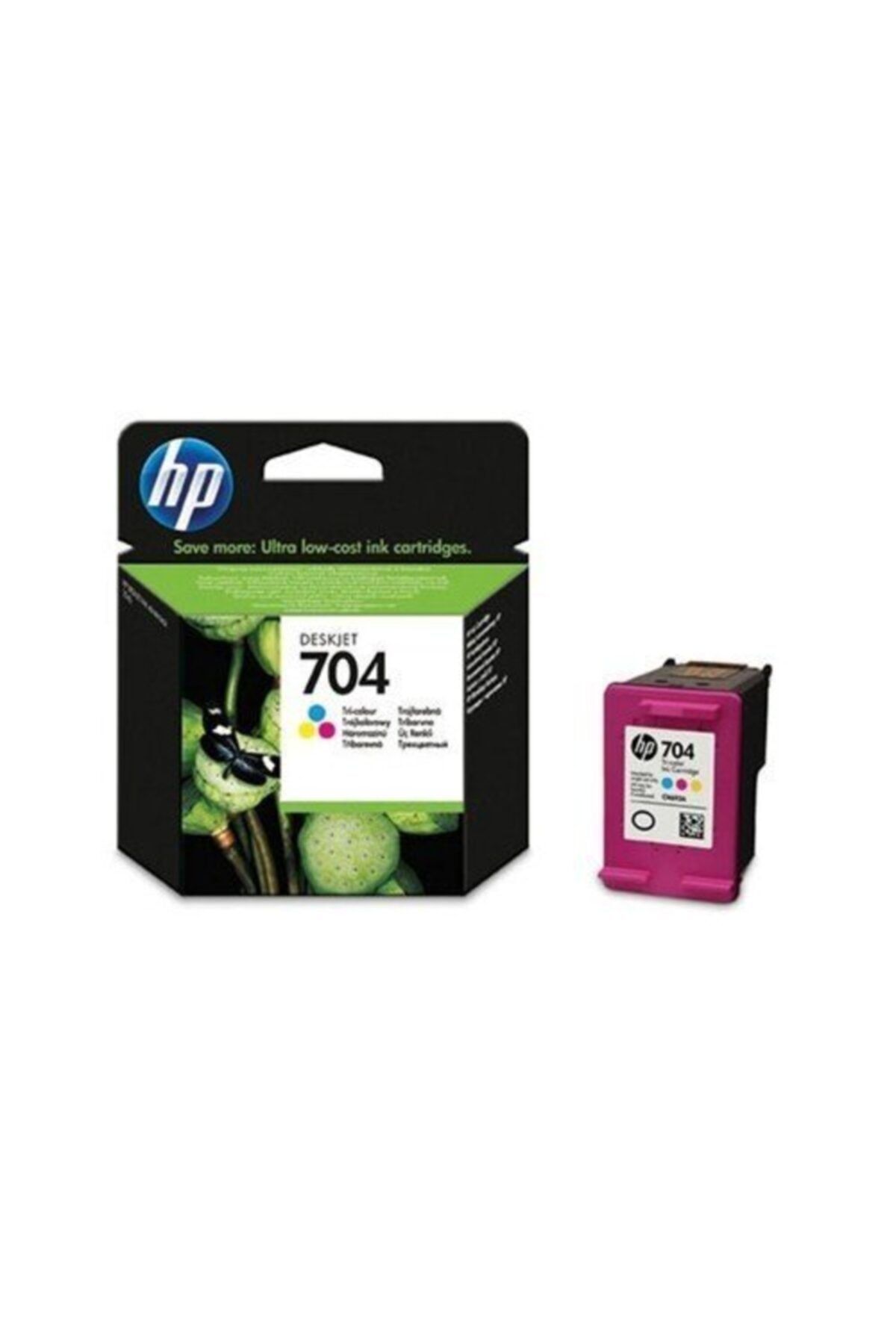 HP 704 Deskjet 2060 Üç Renkli Kartuş Cn693ae / Cn693a