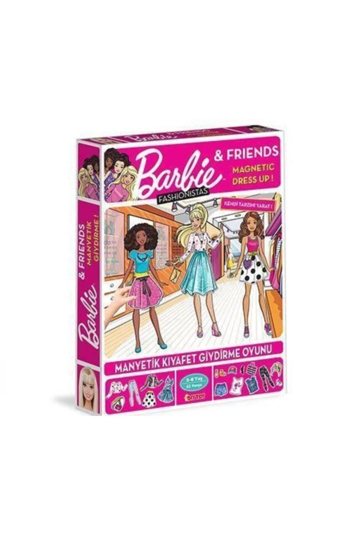 Diytoy Barbie Ve Arkadaşları Moda Manyetik Giydirme Oyunu Kostümleri 62 Parça