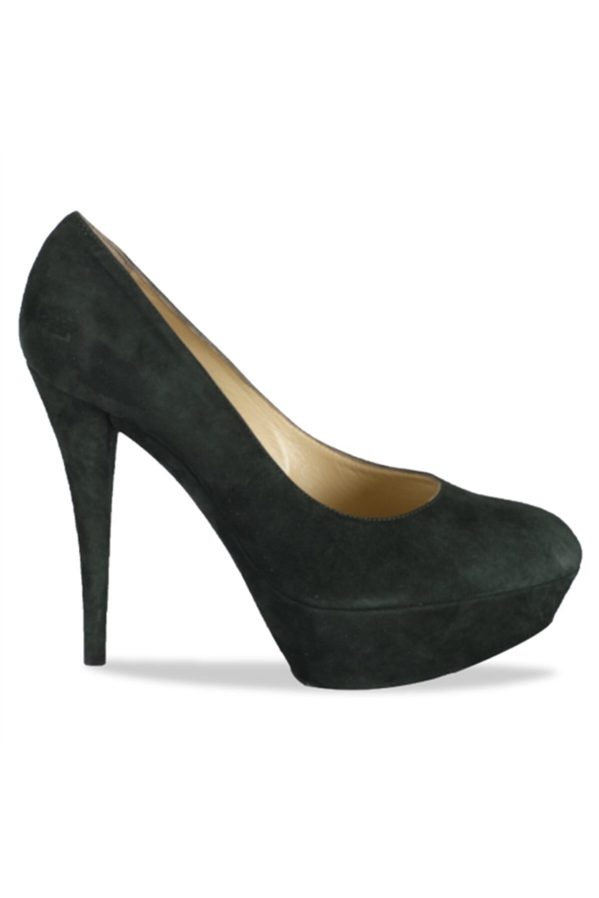 Vario Kadın Siyah Dolgu Topuklu Ayakkabı