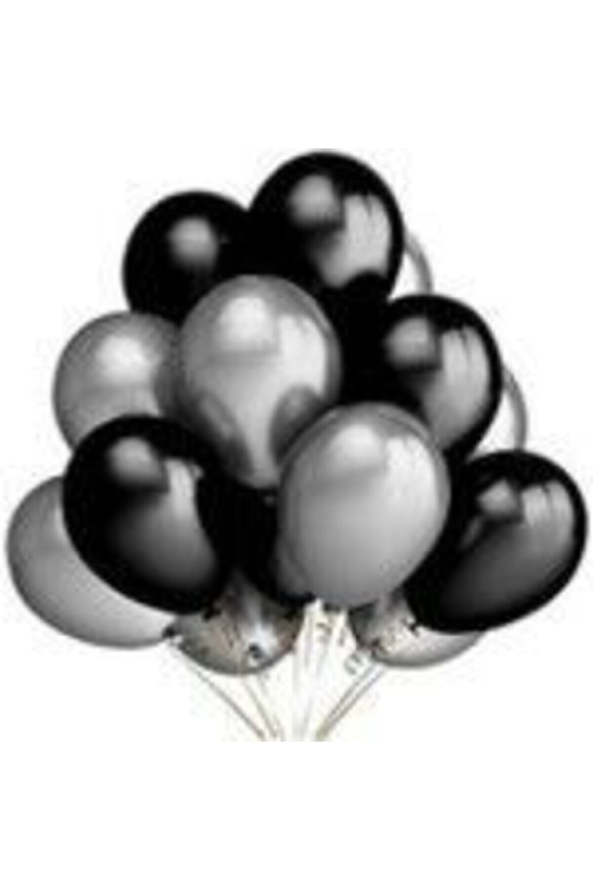 EXİZTİCARET Metalik Sedefli Balon 50 Adet Helyum Gazına Uyumlu Uçan Balon