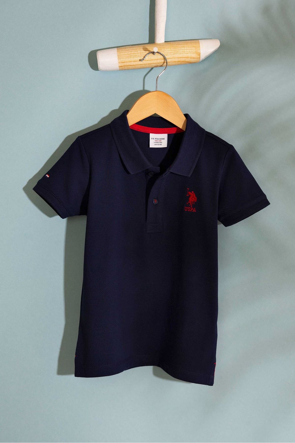 U.S. Polo Assn. Lacivert Erkek Çocuk T-Shirt Basic