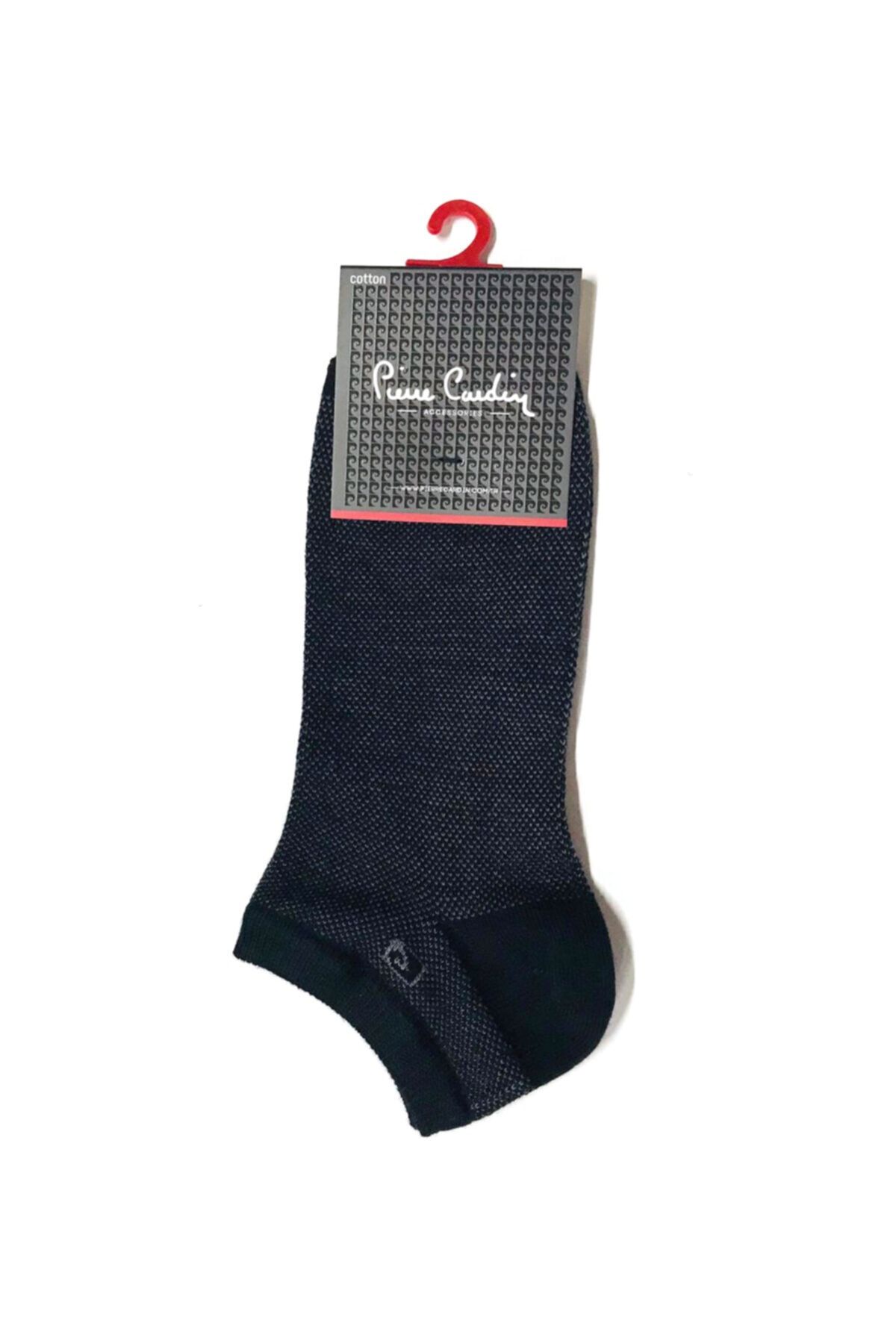 Pierre Cardin Lens Pamuk Erkek Patik Çorap Siyah