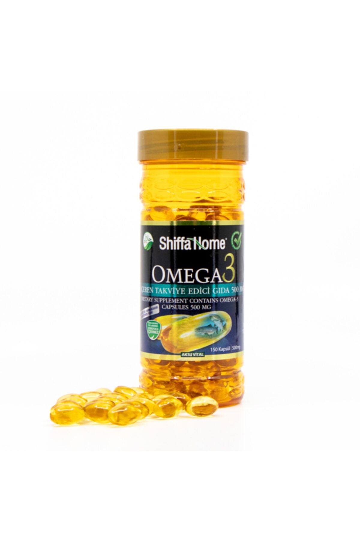 Aksu Vital Omega-3 150 Kapsül 500 mg