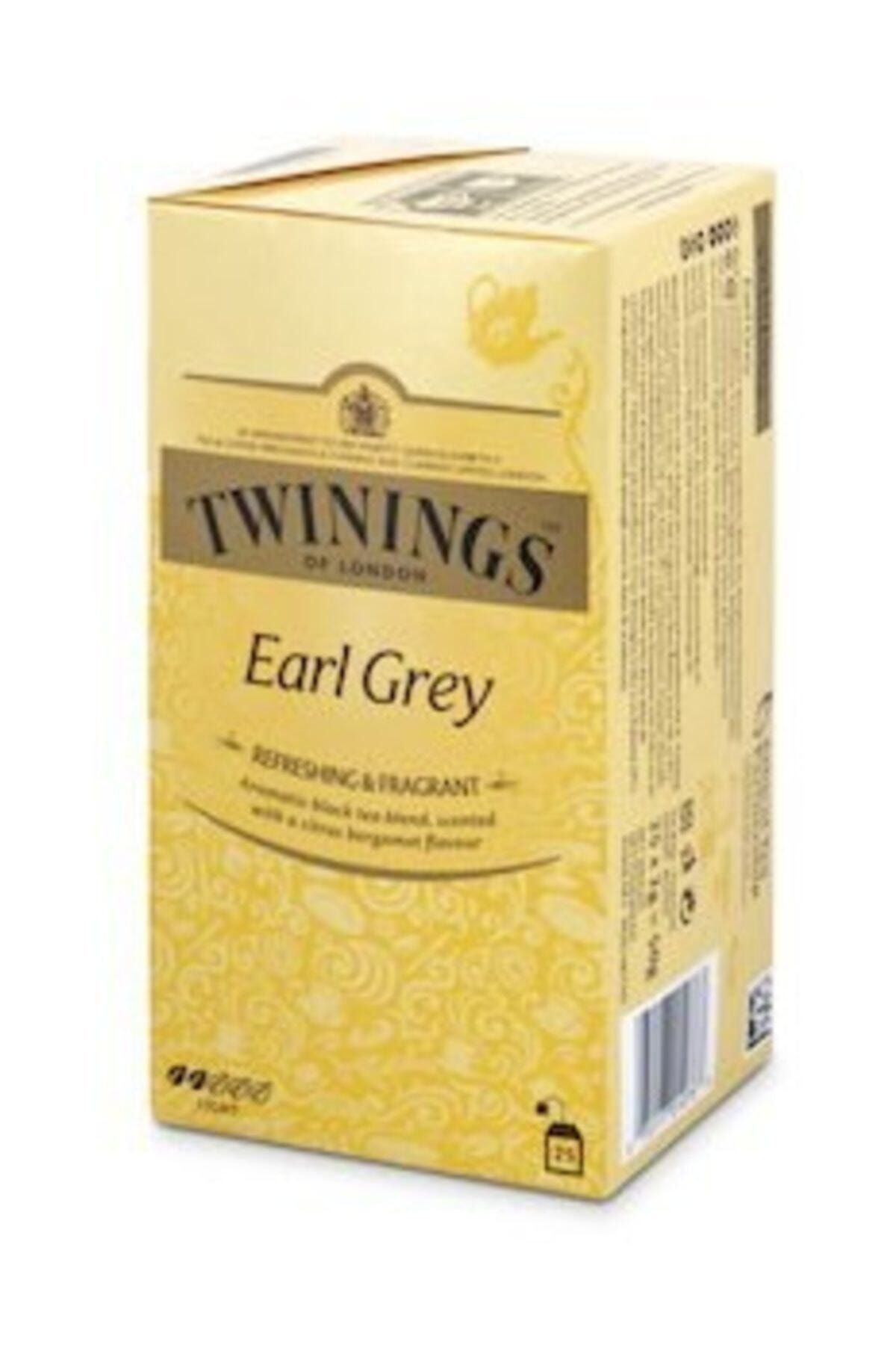 Twinings Twınıngs Earl Grey Poşet Çay - 25'li