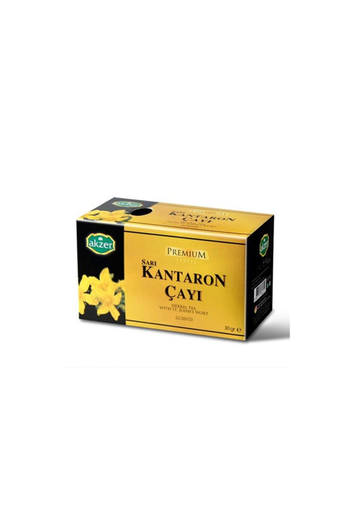 Akzer Bitki Diyarı Sarı Kantoron Çayı 20 Süzen Poşet
