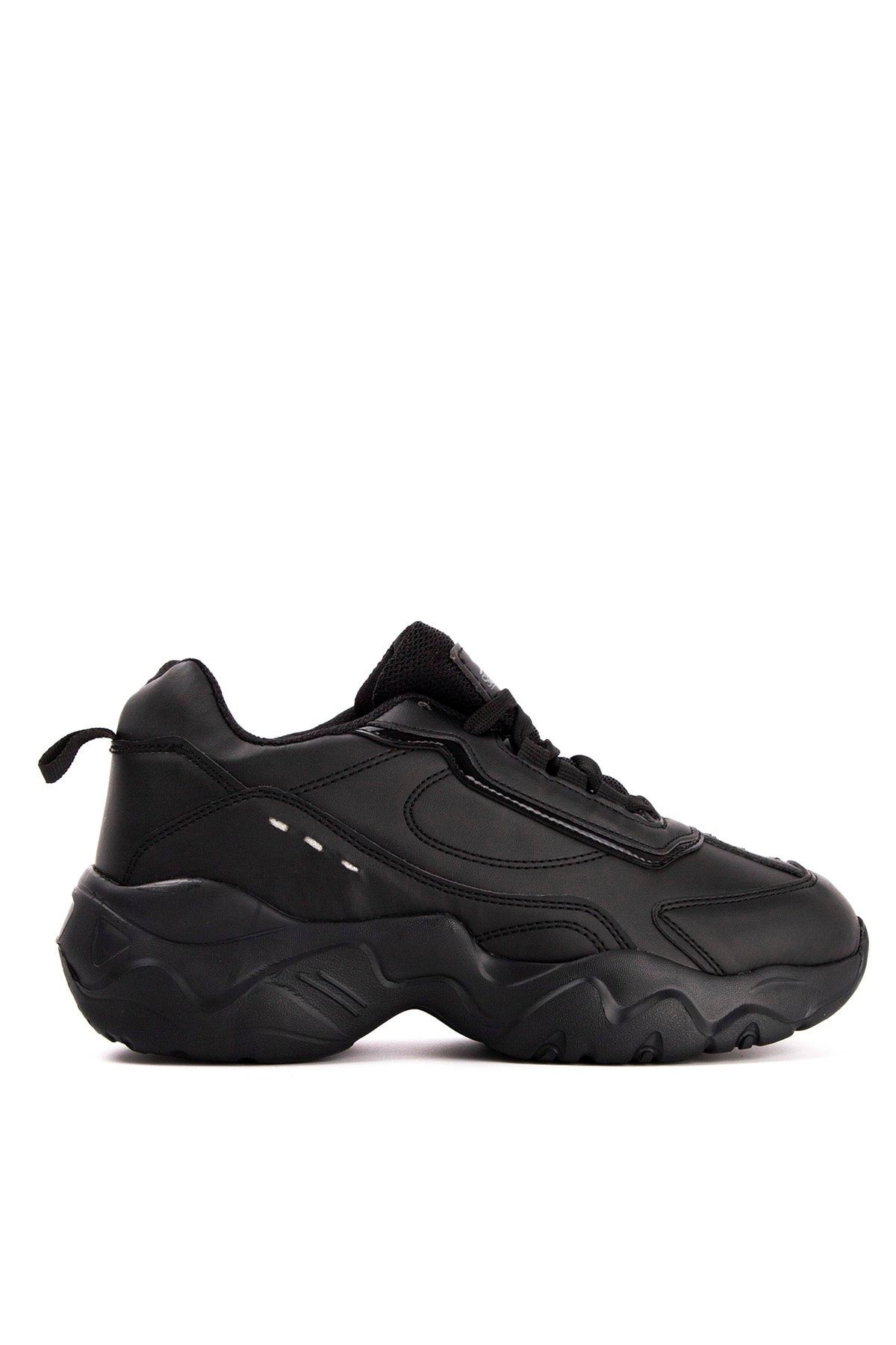 Slazenger Iguan Sneaker Kadın Ayakkabı Siyah Sa20lk031