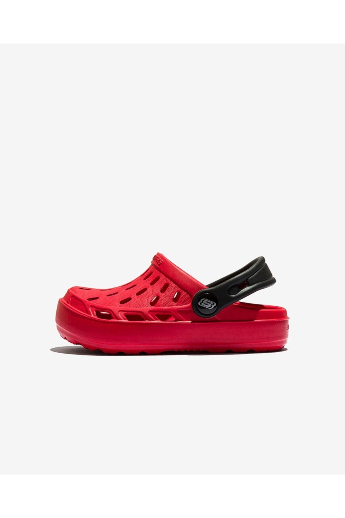 Skechers Cali Gear Küçük Erkek Çocuk Kırmızı Sandalet