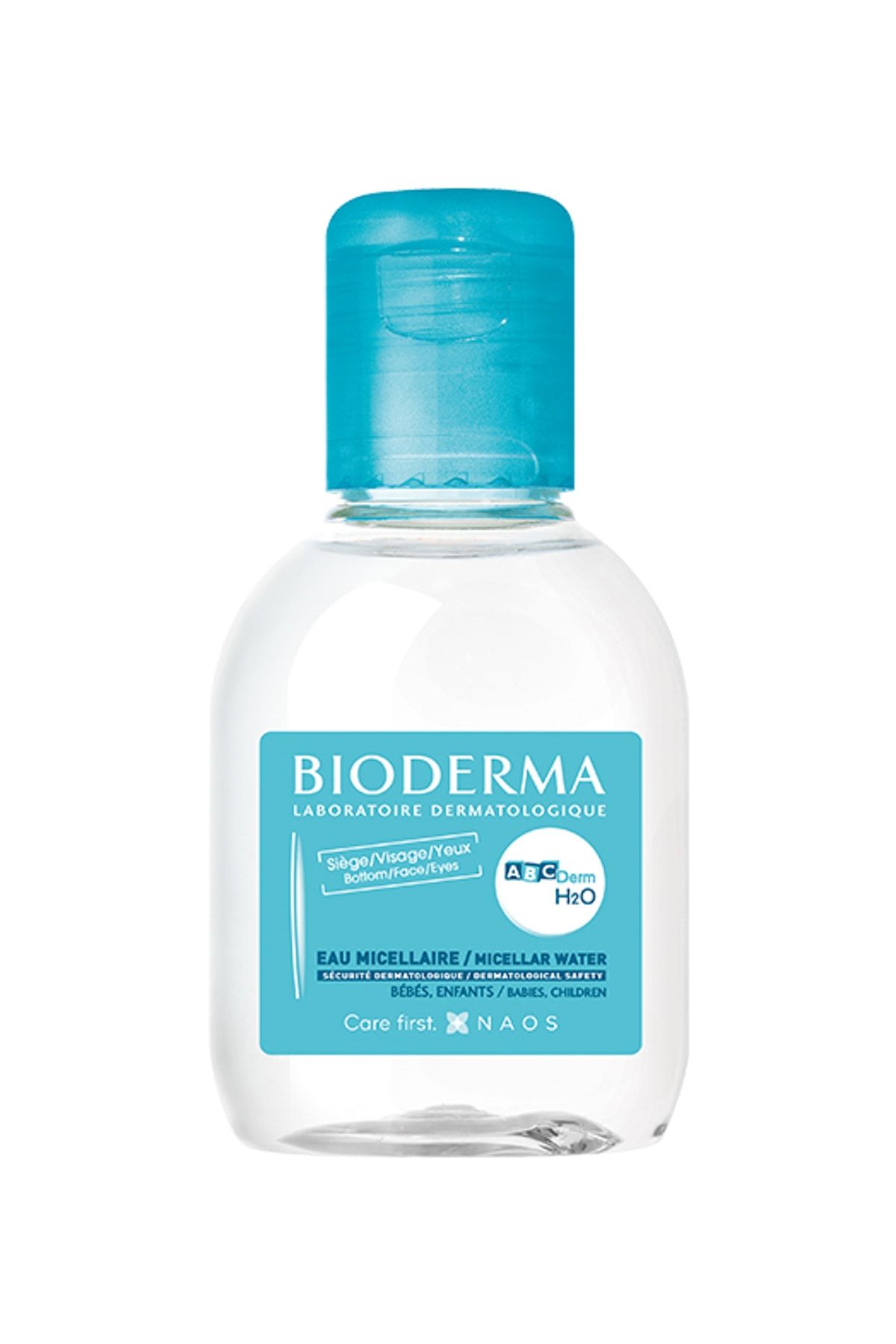 Bioderma ABCDerm H2O Bebekler için Durulama Gerektirmeyen Micellar Su Bez Bölgesi, Yüz, Göz Çevresi 100 ml