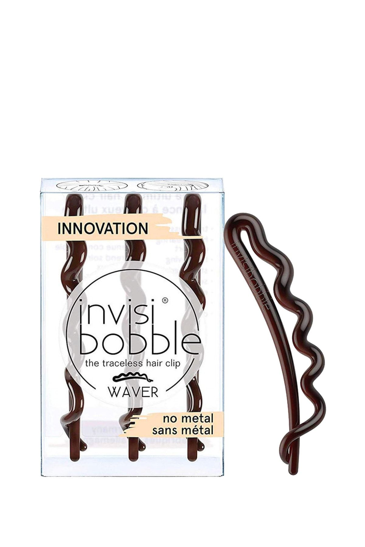 InvisiBooble Invisibobble Waver Plus Pretty Dark 3’lü Saç Tokası