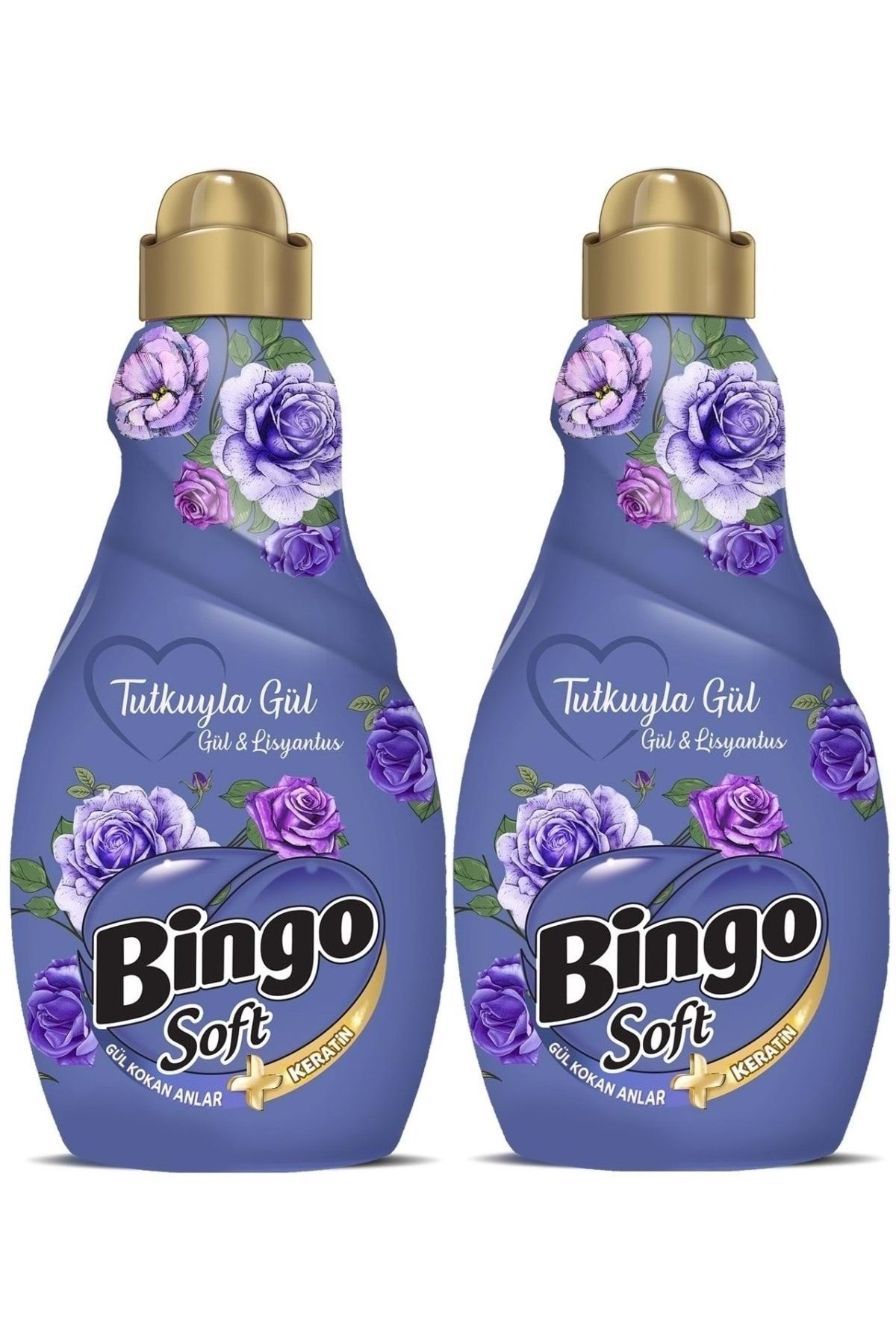 Bingo Soft Çamaşır Yumuşatıcı Konsantre 1440ml Tutkuyla Gül (gül & Lisyantus) (2 Li Set)
