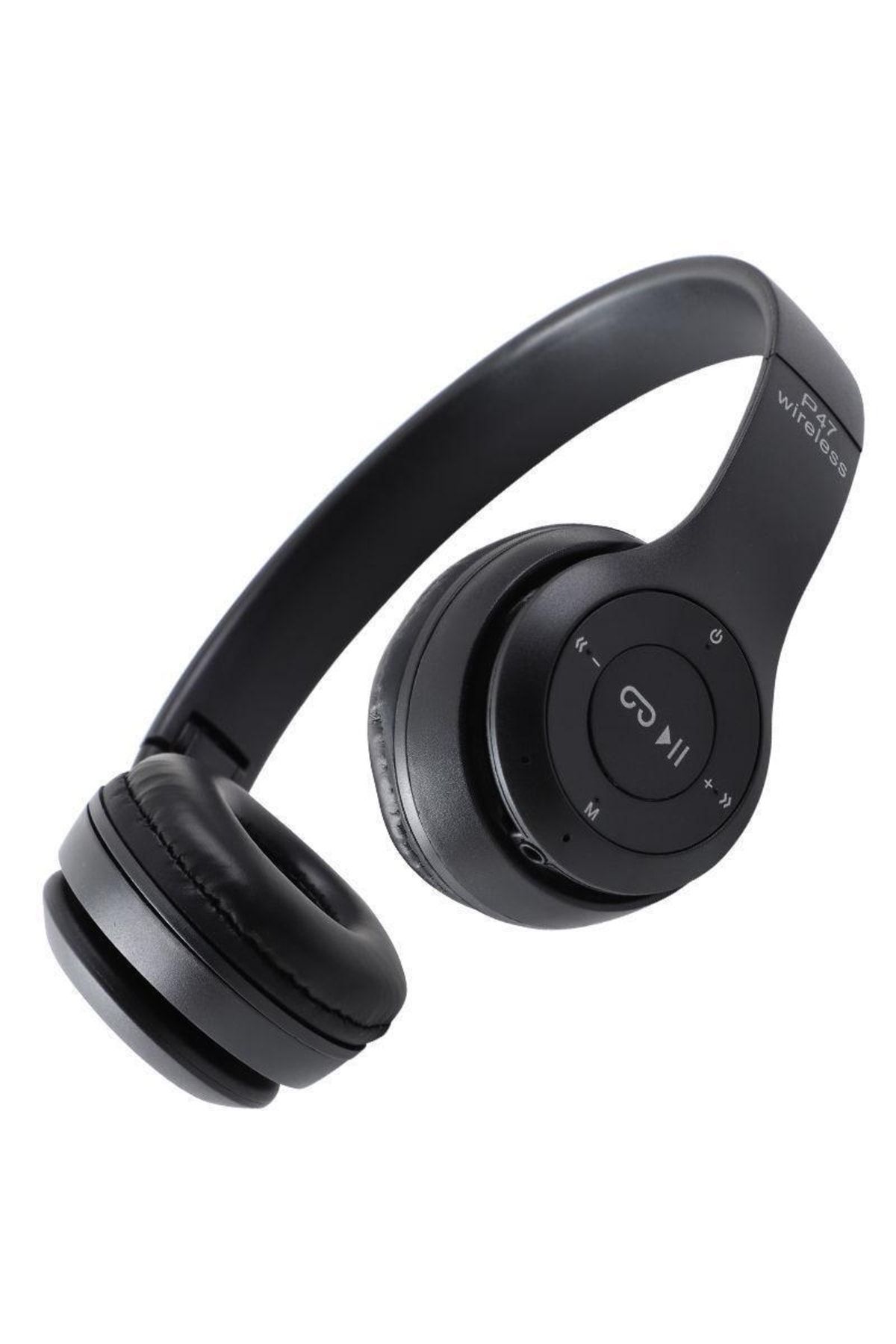Bayer P47 Kulaküstü Bluetooth Kulaklık Android/Ios Uyumlu Hafıza Kartı Radyo Beats Model Ekstra Bass