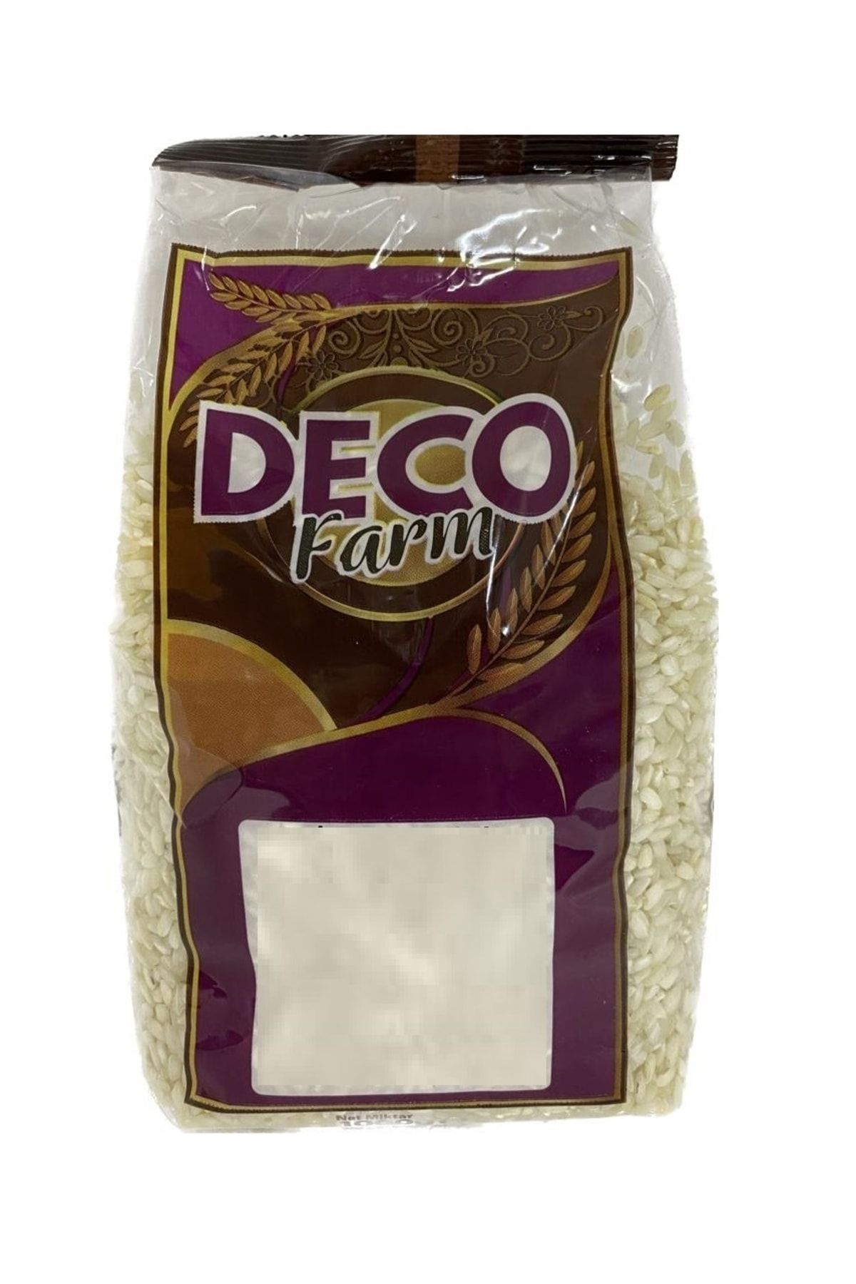 DECO Risotto Pirinci 1 Kg, Riso Arborio 1 Kg